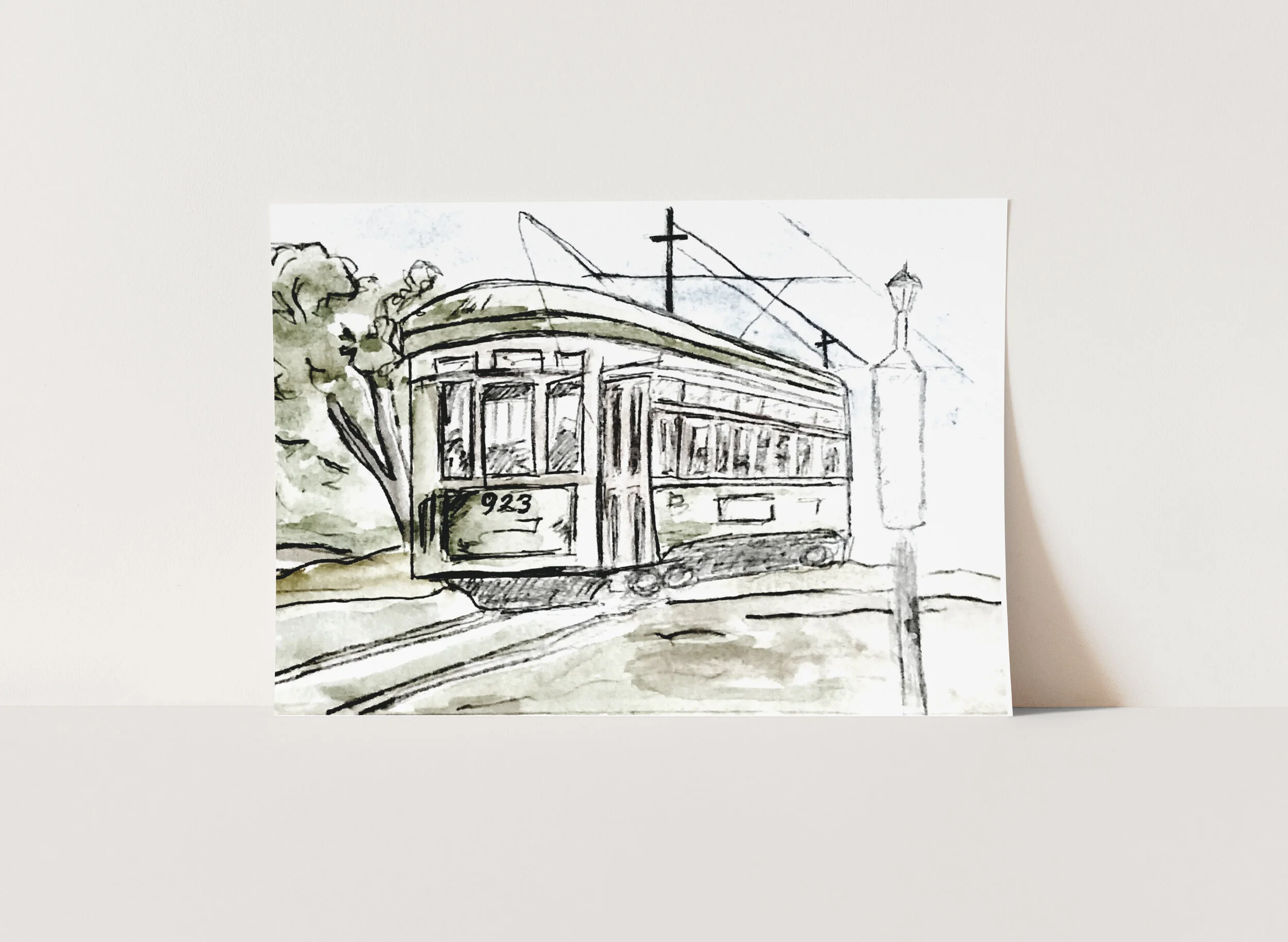 Muted Tones Streetcar