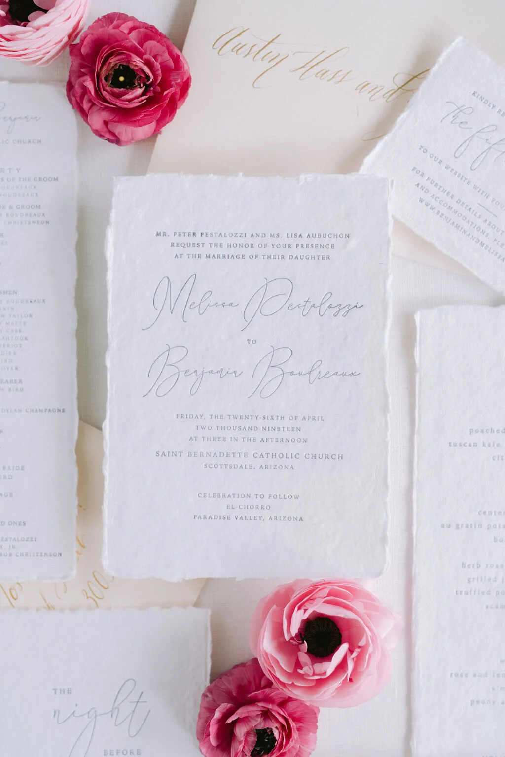 Melissa &amp; Benjamin Two Piece Suite