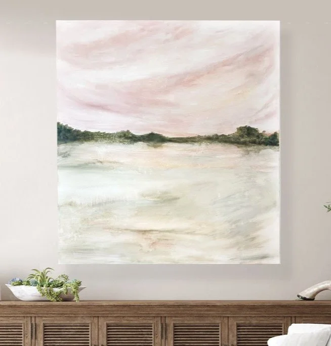 Southern Sunset, 40"x44"