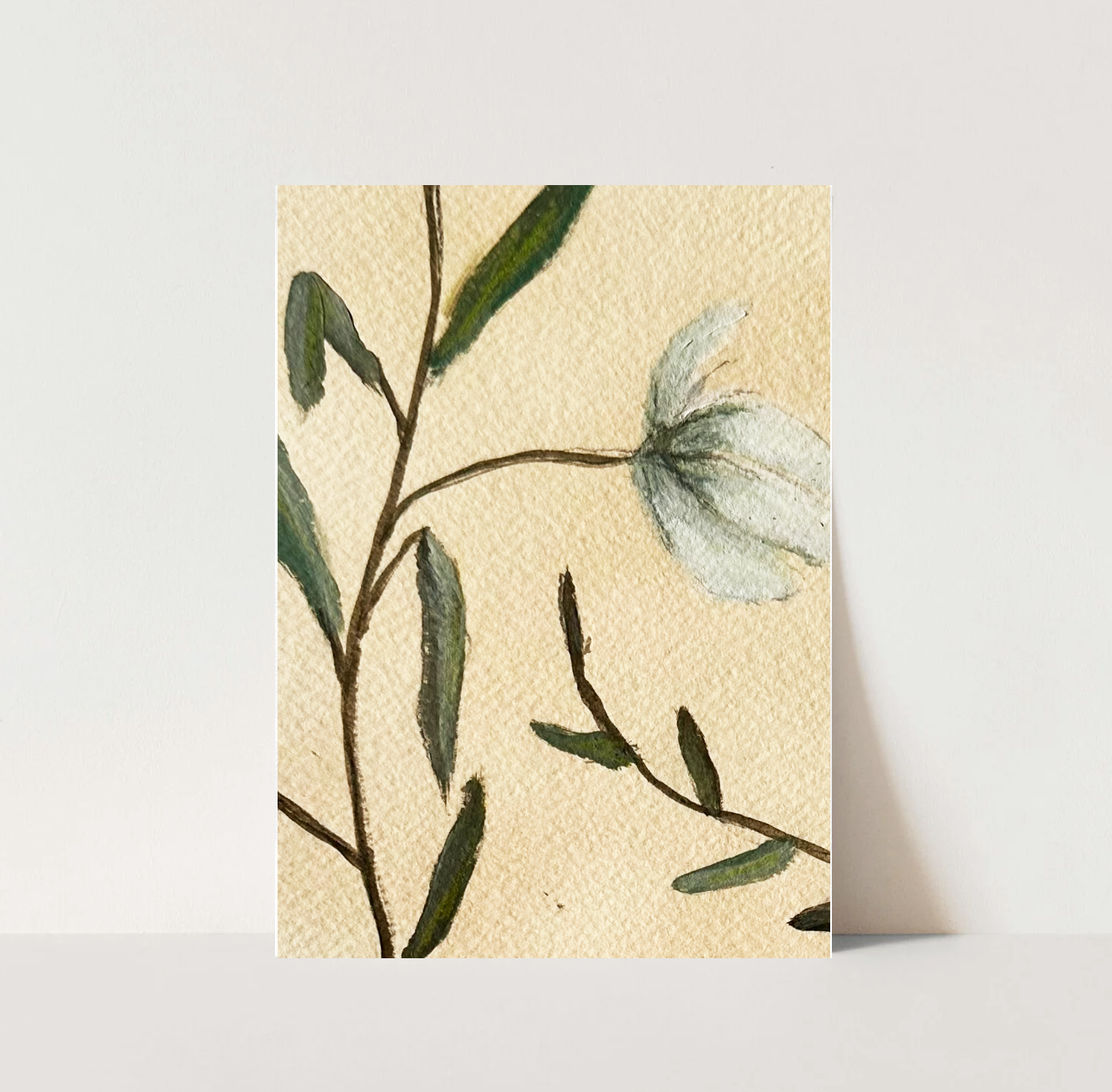 Magnolia Painting 04 Fine Art Print Partition 1