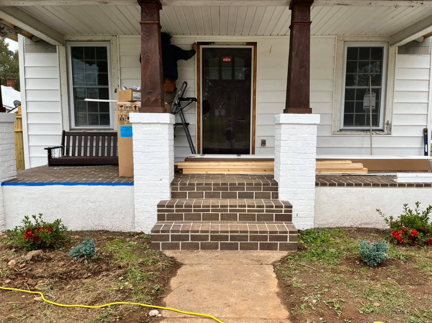 Updated Front Porch