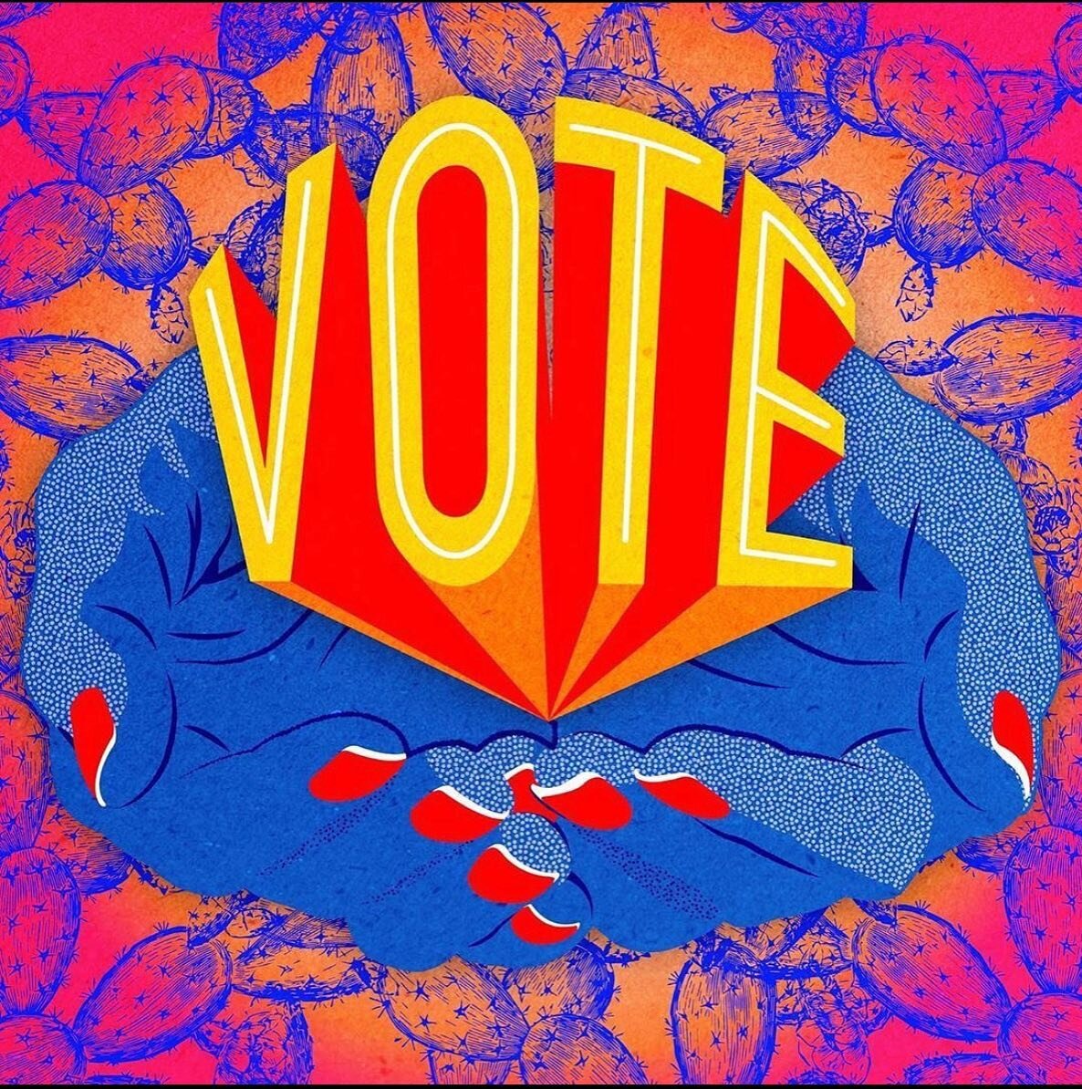 PLEASE VOTE. The future is in your hands.

Image by @chlanydia via @designyourvote