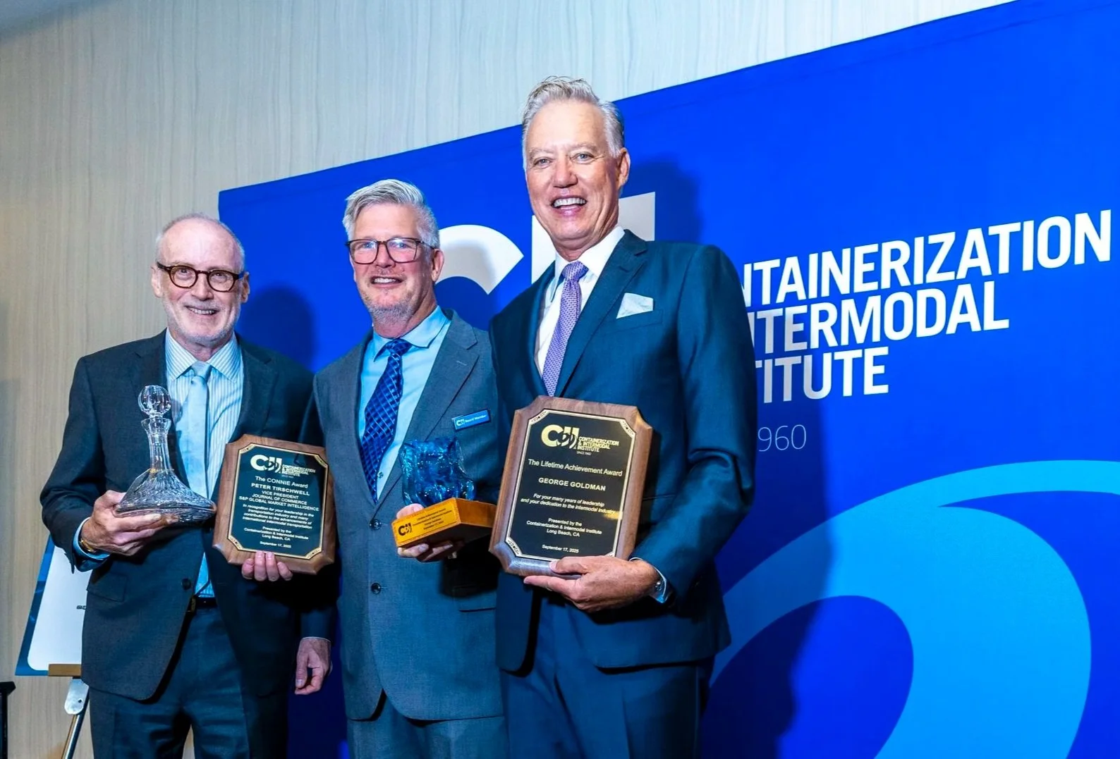 CII Honored Peter Tirschwell with Connie Award, George Goldman with Lifetime Achievement Award, and Port of Long Beach High School Pathway Program with  the Impact Award