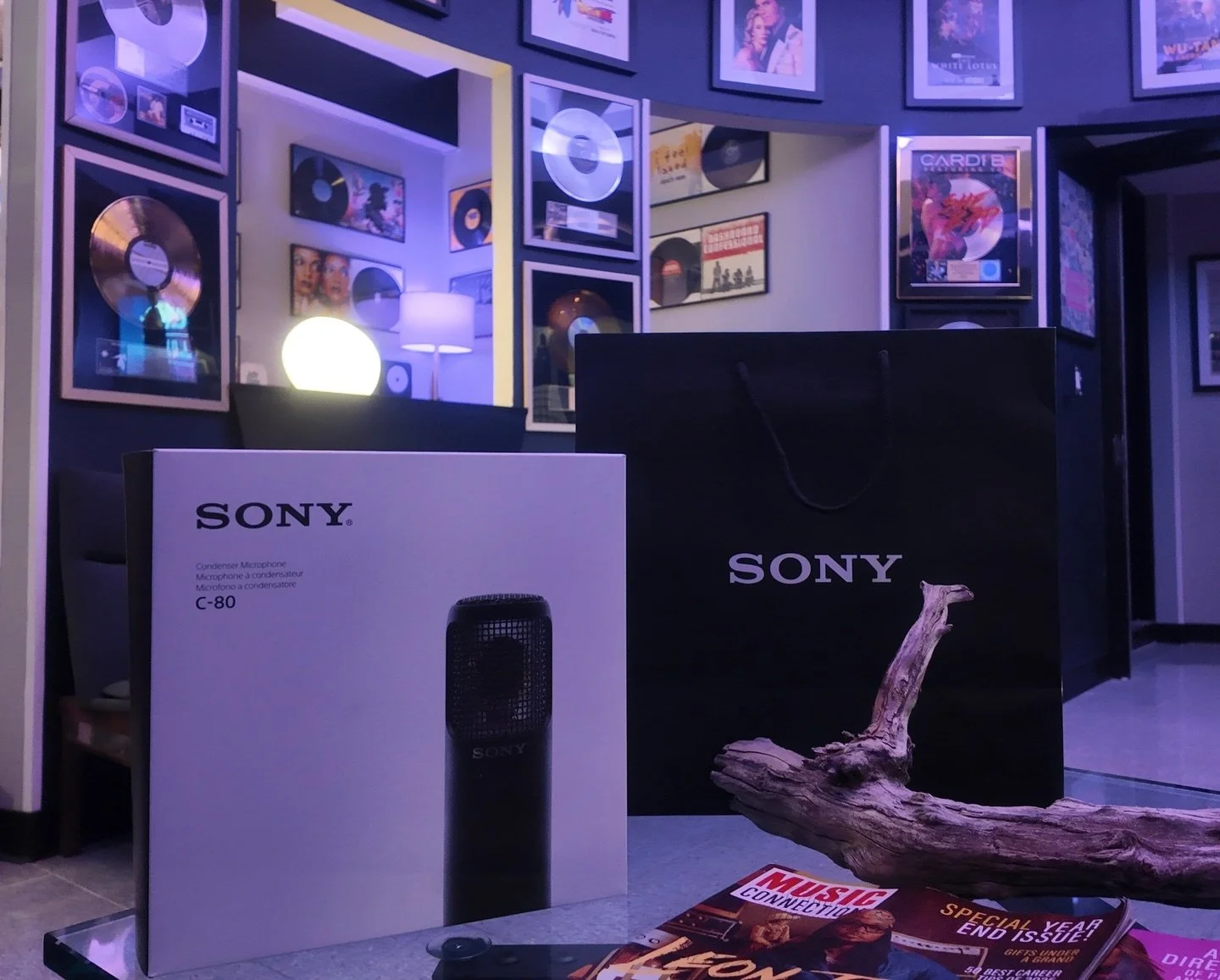 Thank you @sony for hooking us up with the C-80 condenser microphone! We&rsquo;re loving the sound of this mic and are excited to use it in upcoming sessions 🎙️🔮
.
.
.
.
#sony #thecuttingroomstudios #audio #microphone #c80