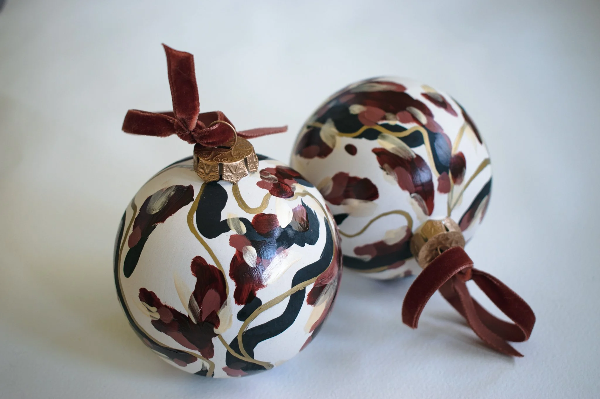 Merry &amp; Bright Ornament in Red