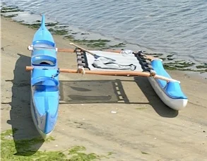 Paddling Canoe with optional Trampoline