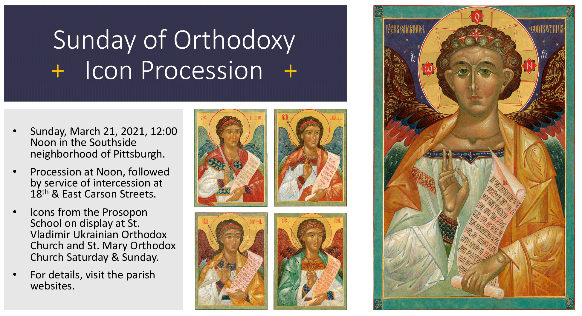Sunday of Orthodoxy Icon Procession
