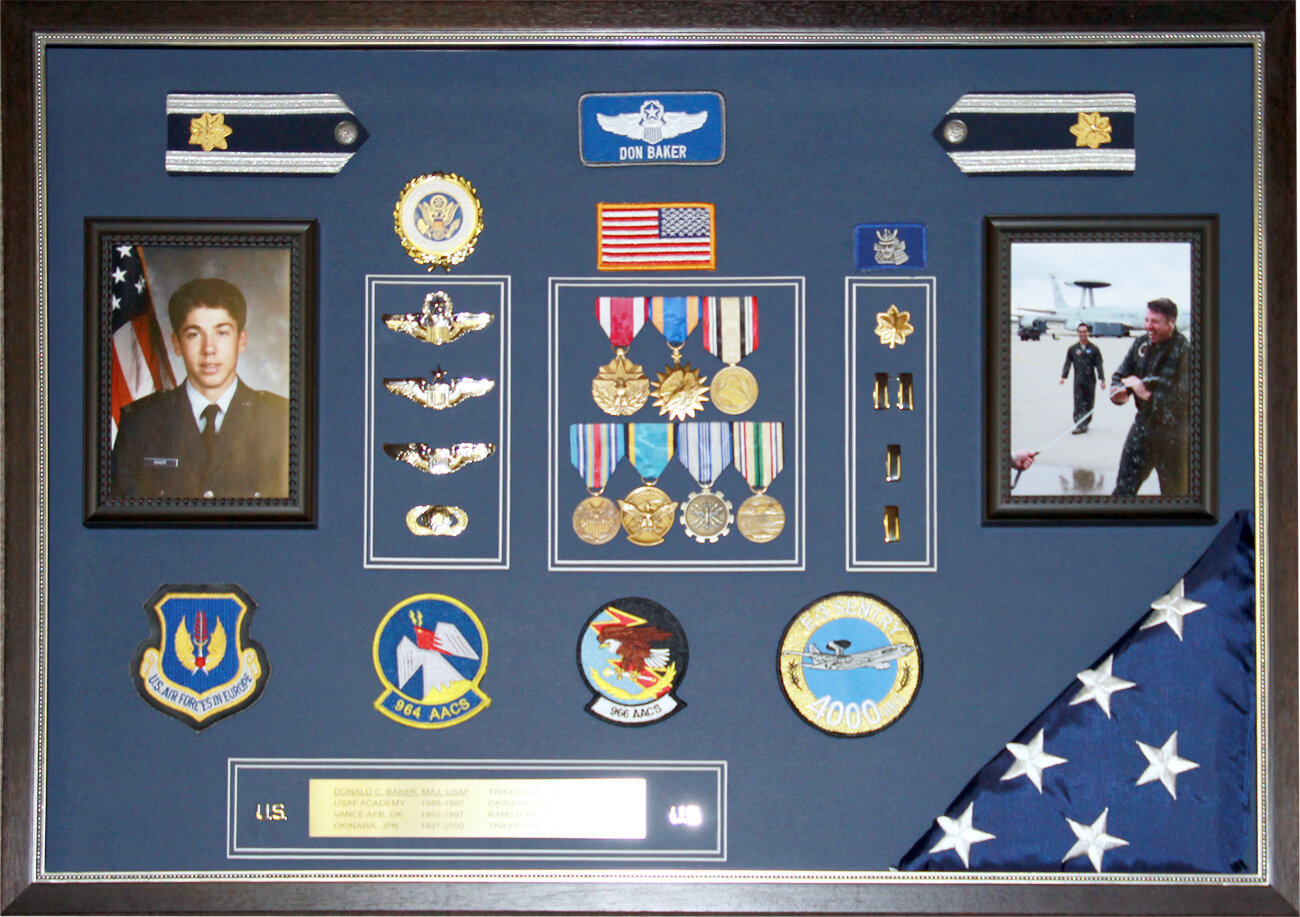 Military Shadow Boxes Masters House Custom Picture Framing