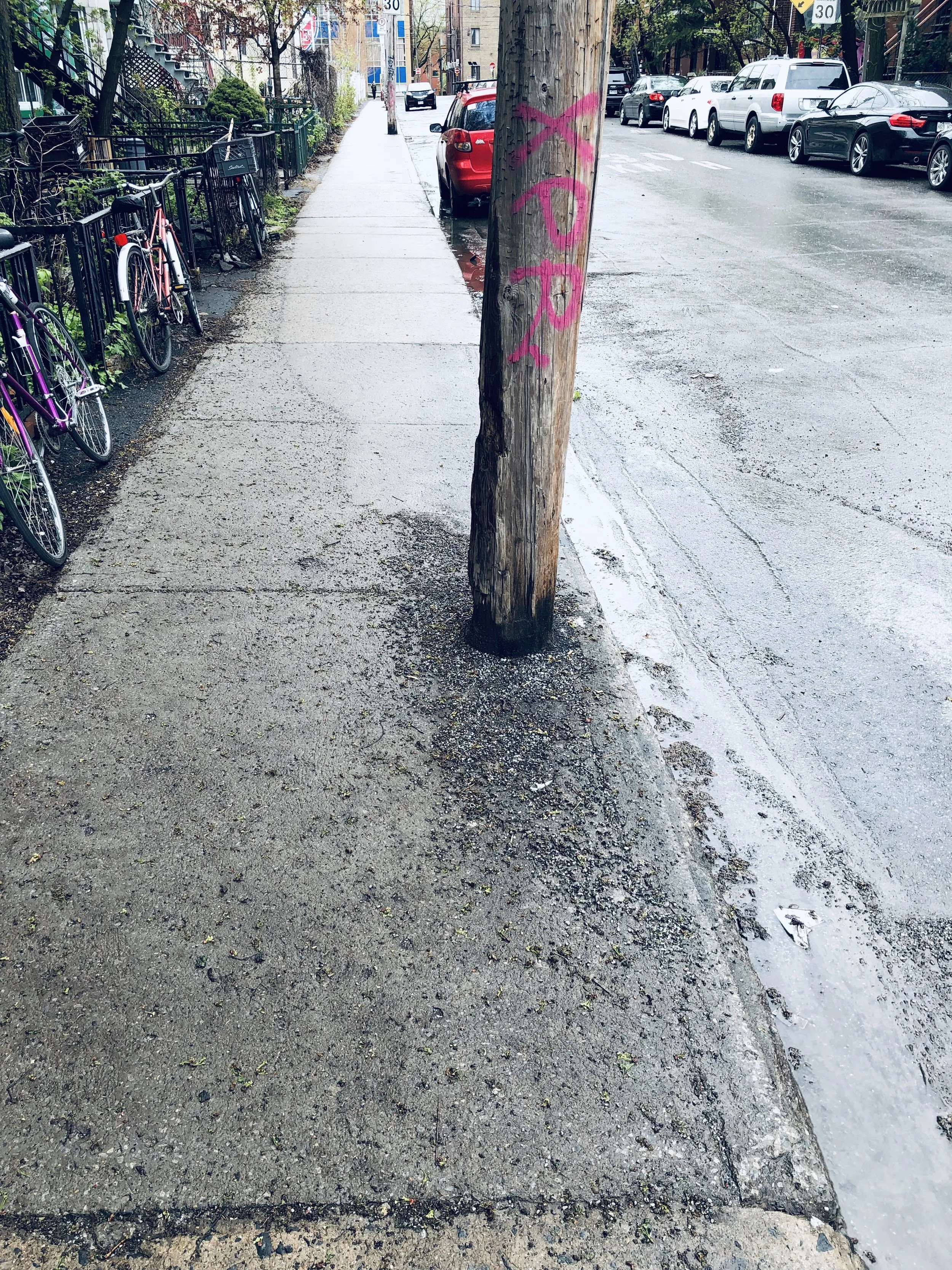 La propreté et le stationnement de rue