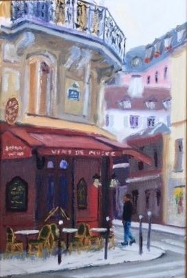 Street Corner in Paris