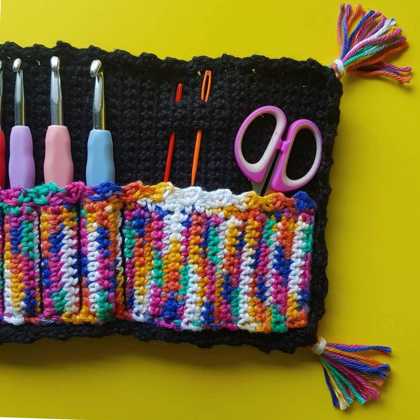 Crochet hook case PDF Tutorial