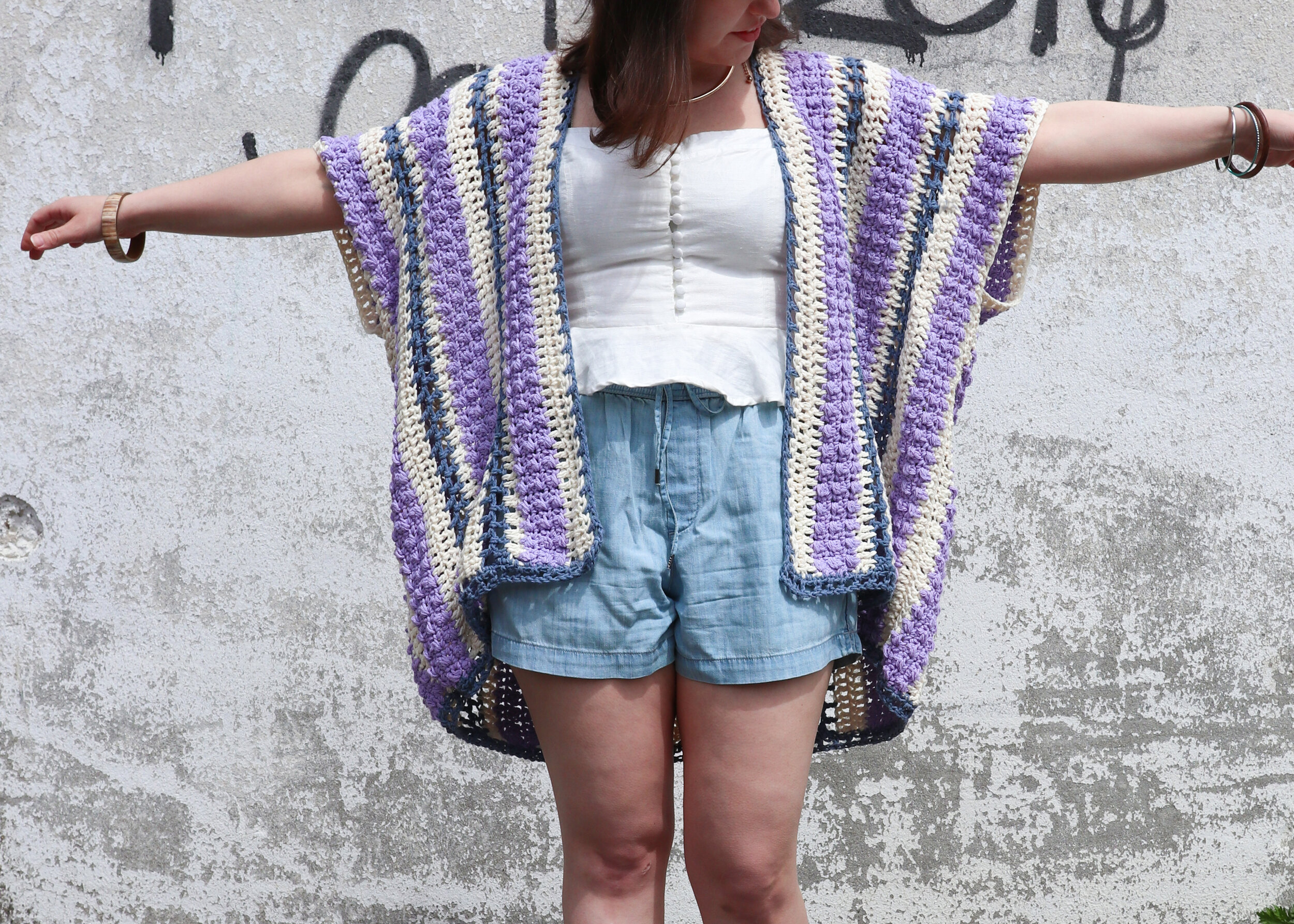 11 Crochet Summer Kimono Free Patterns for Summer 2020