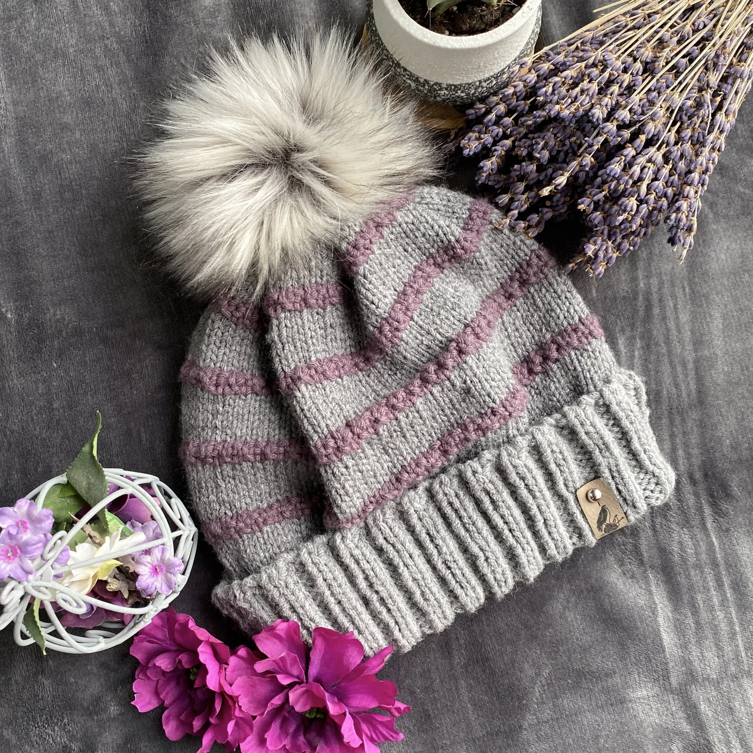 Lizette New York Pom Pom winter hat OSFM SHOT_2_592_2048x.jpg?v=1691816939 main image 3