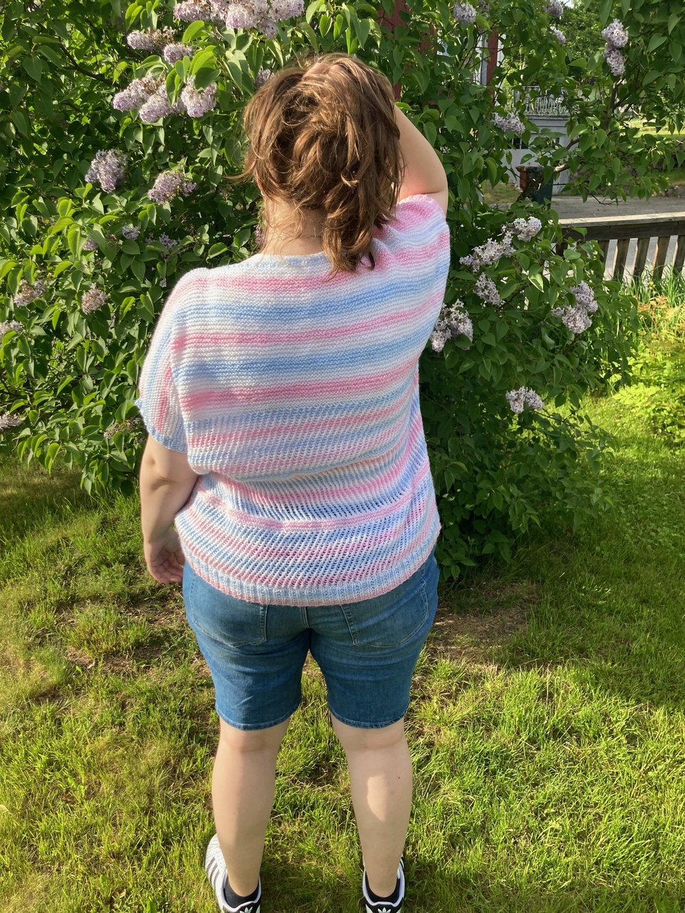 Sandra - King Cole Melody double knitting - 2XL - 16" positive ease