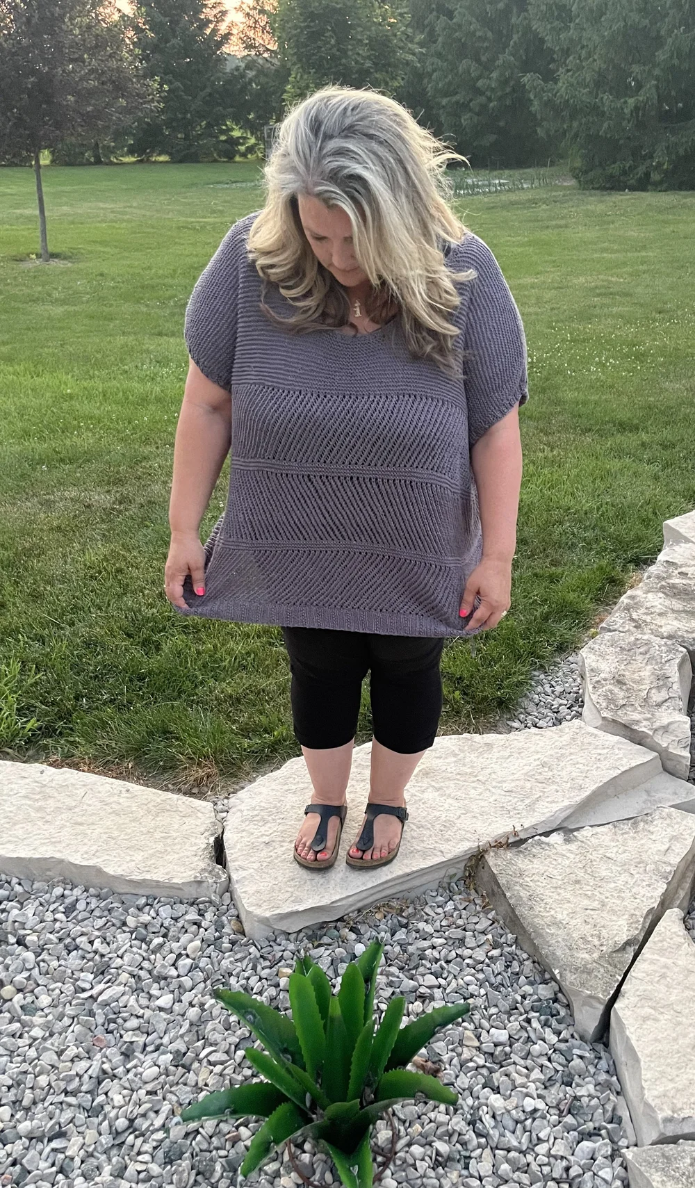 Robyn - Lion Brand Truboo - 3XL - 10" positve ease