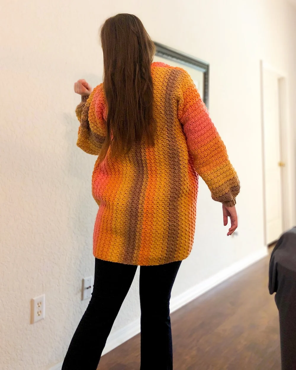 Teresa - Small - Caron Jumbo Ombré - +13.5" ease