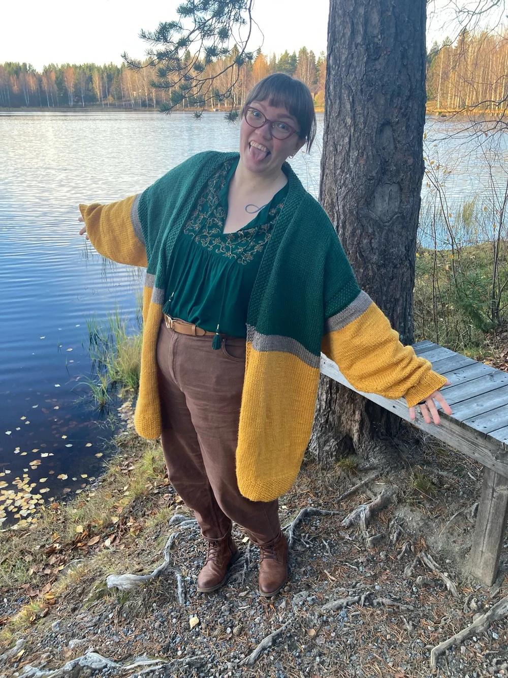 Sandra - 2XL with +16" ease - Falkgarn Tanja