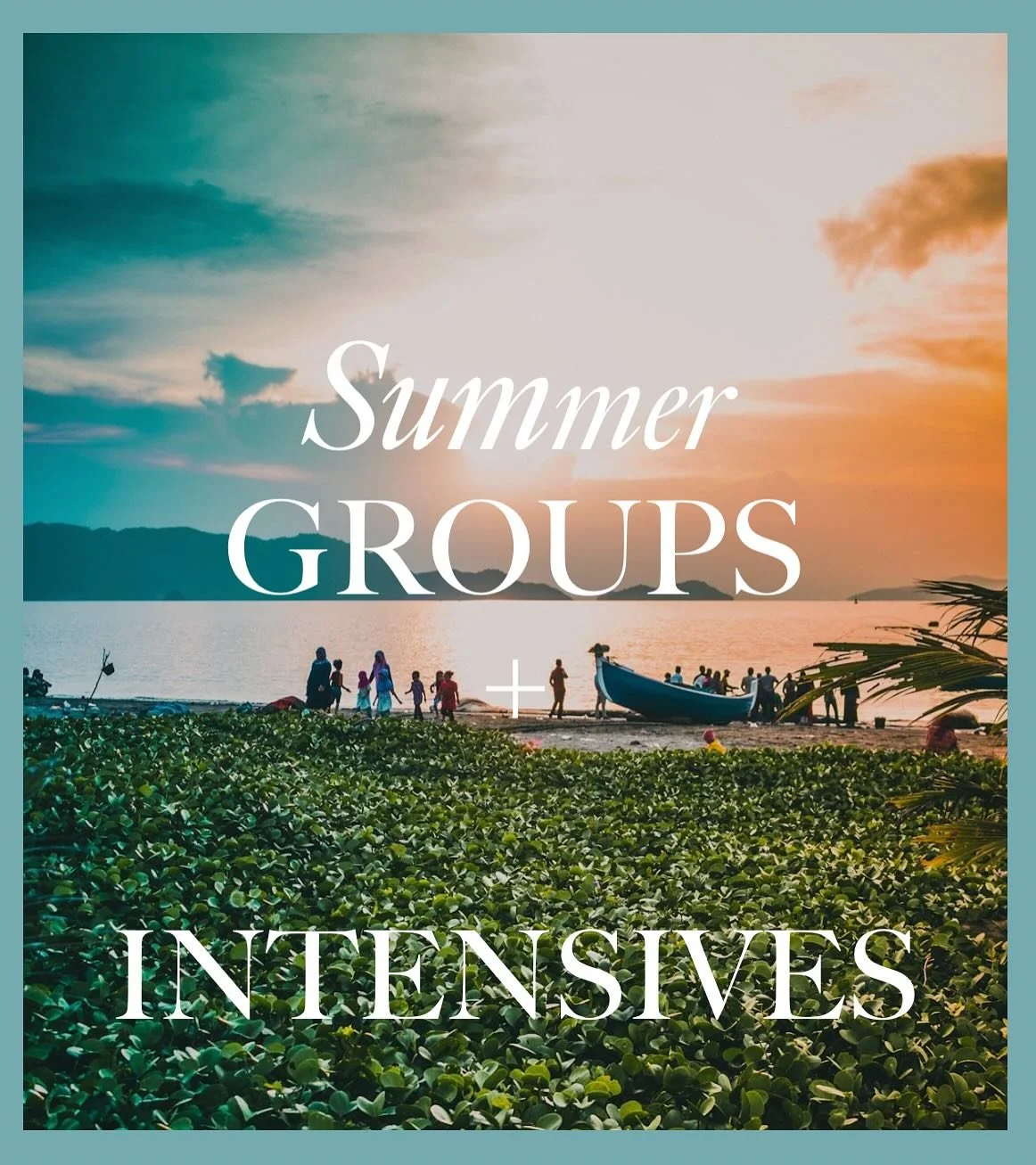 🌿Summer Therapy Series🌿

Join our expert-led therapy groups &amp; intensives designed for summer growth.Groups are limited to just 6 participants to ensure personalized attention and connection. All groups start June 26th and run for 8 weeks throug