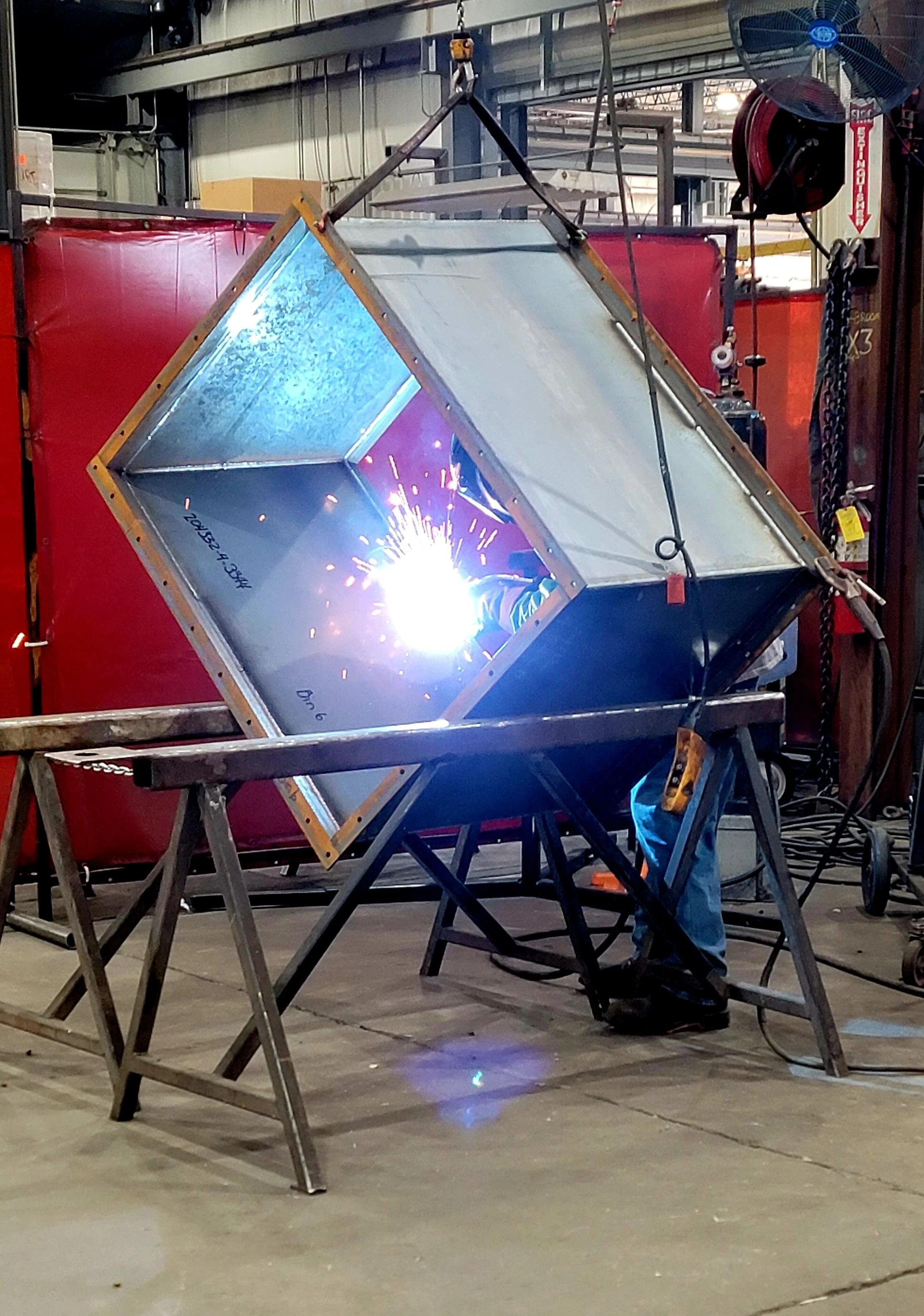Duct & Spout — Industrial Fabrication Services, Inc