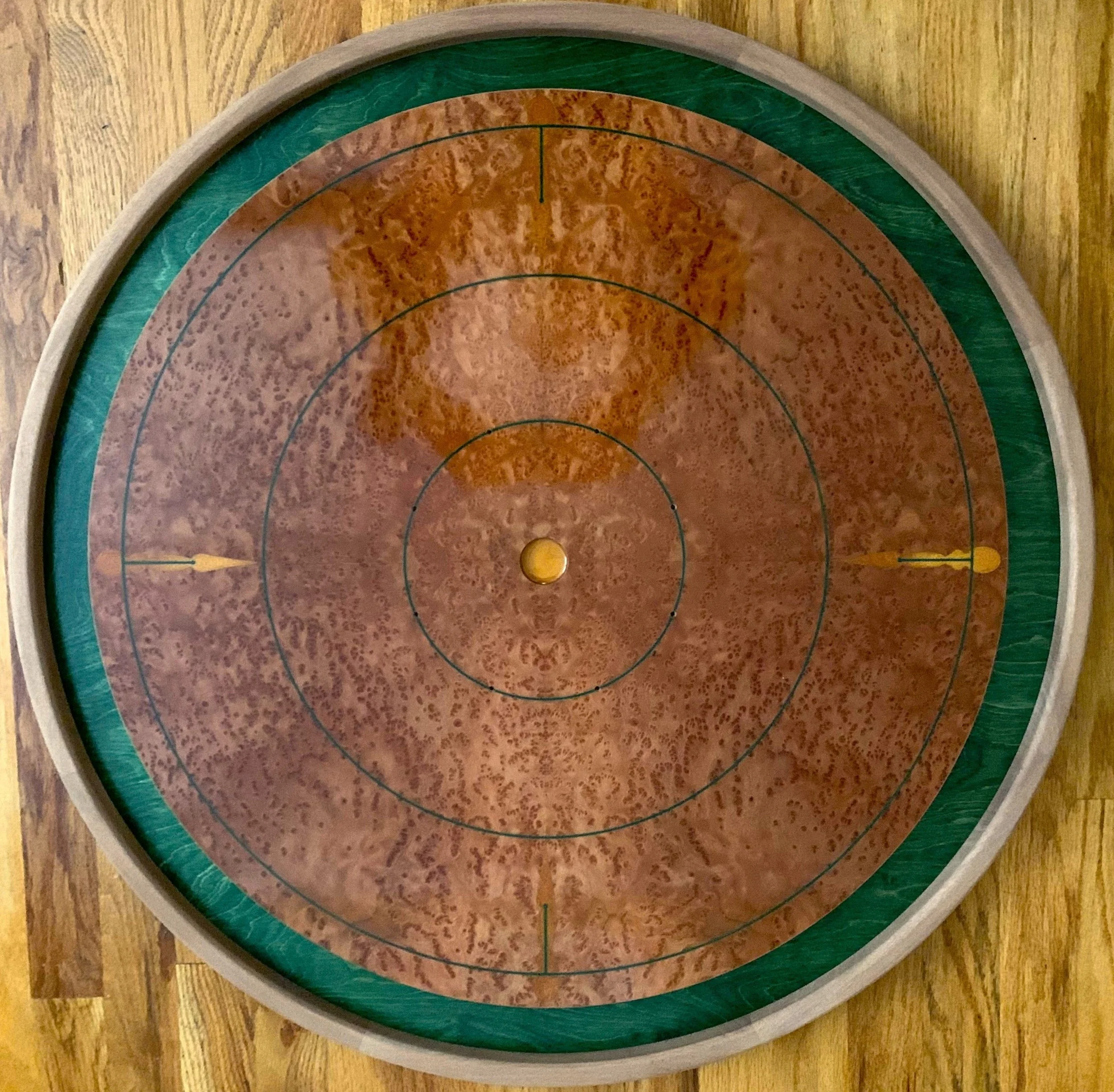 Redwood double bookmatched veneer