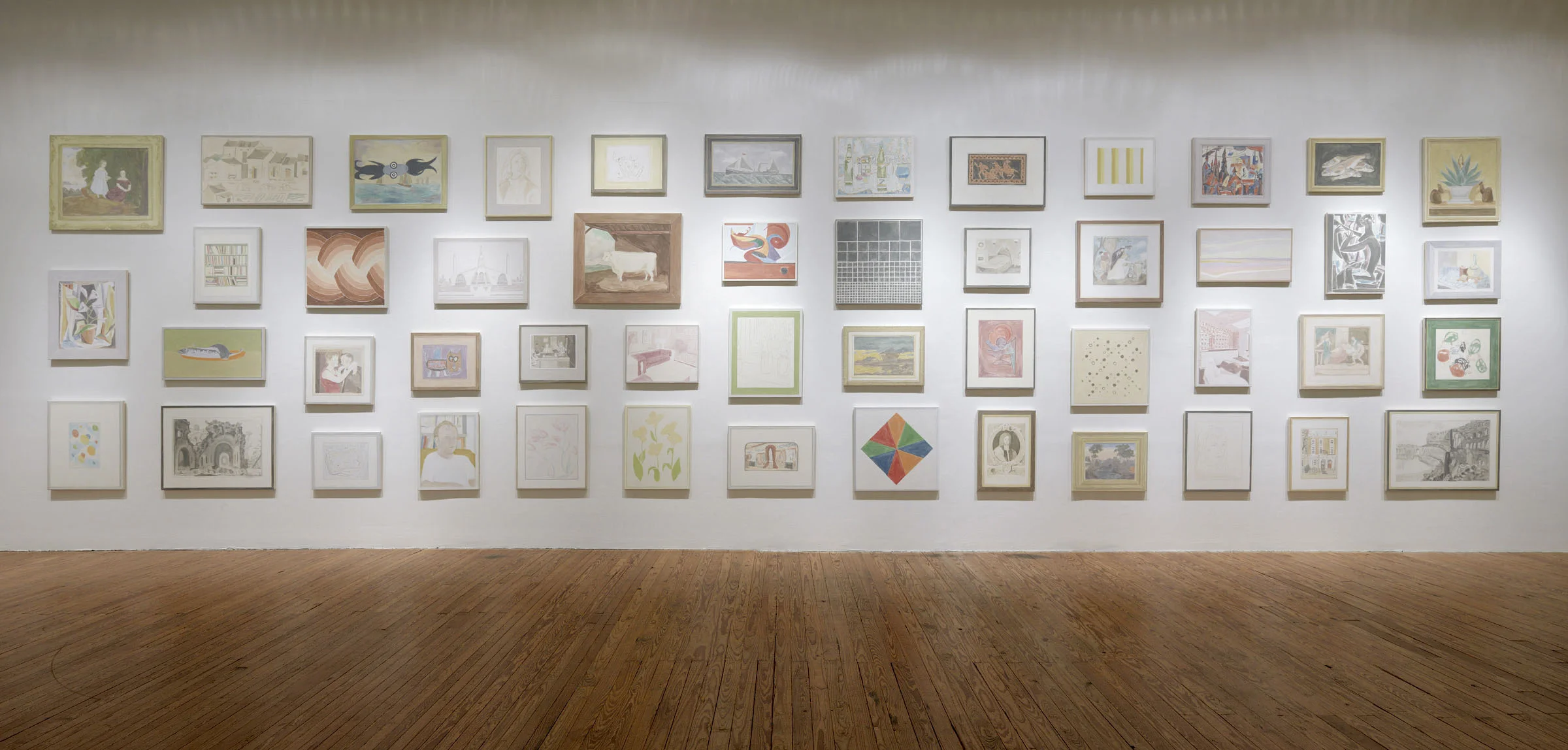 (Re) Collection: Paintings of Framed Paintings , Drawings, Prints and Photos // Texas Gallery, Houston, TX // September 12 – October 12, 2013