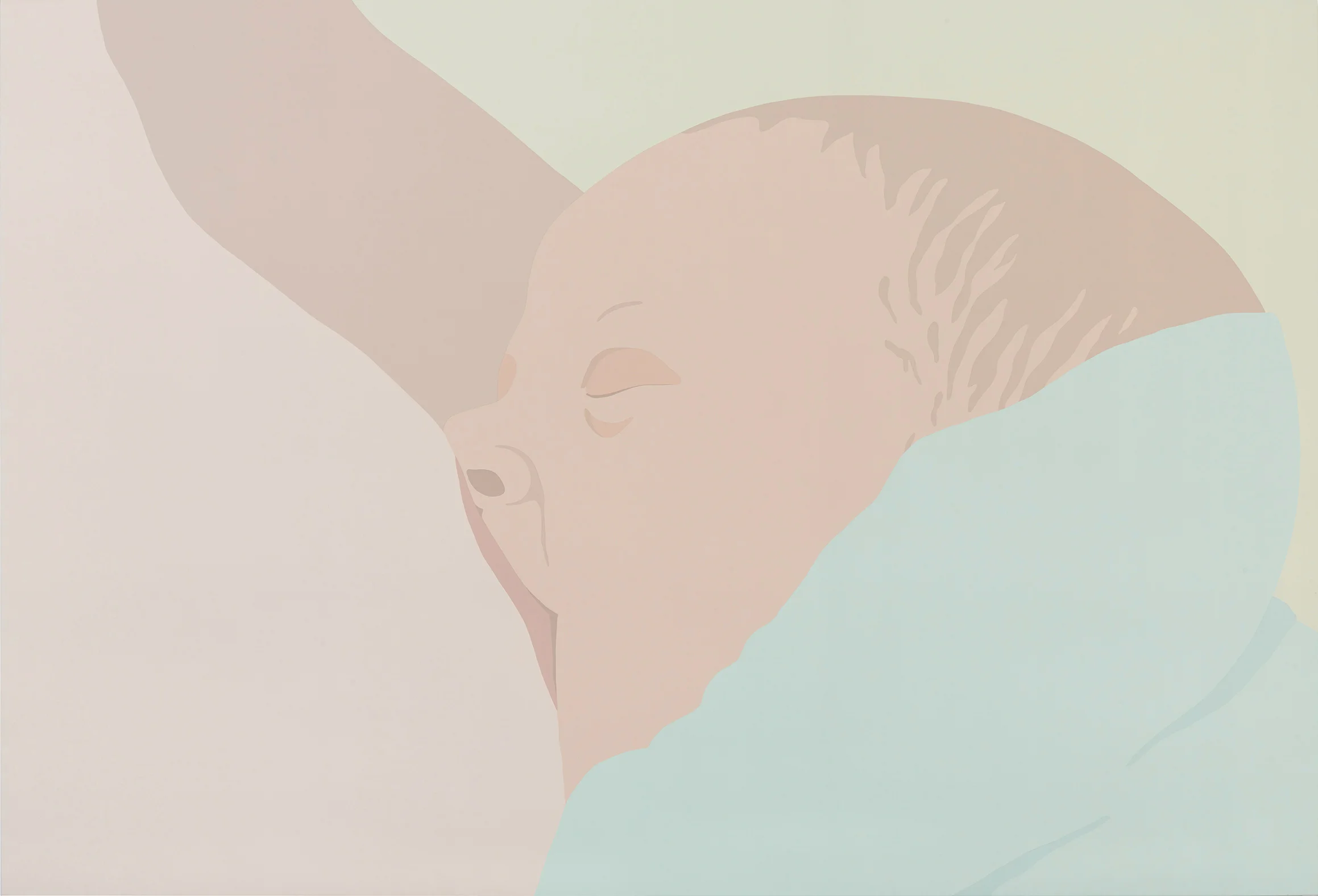 Baby 3, acrylic on canvas, 86 x 127 inches, 2005.