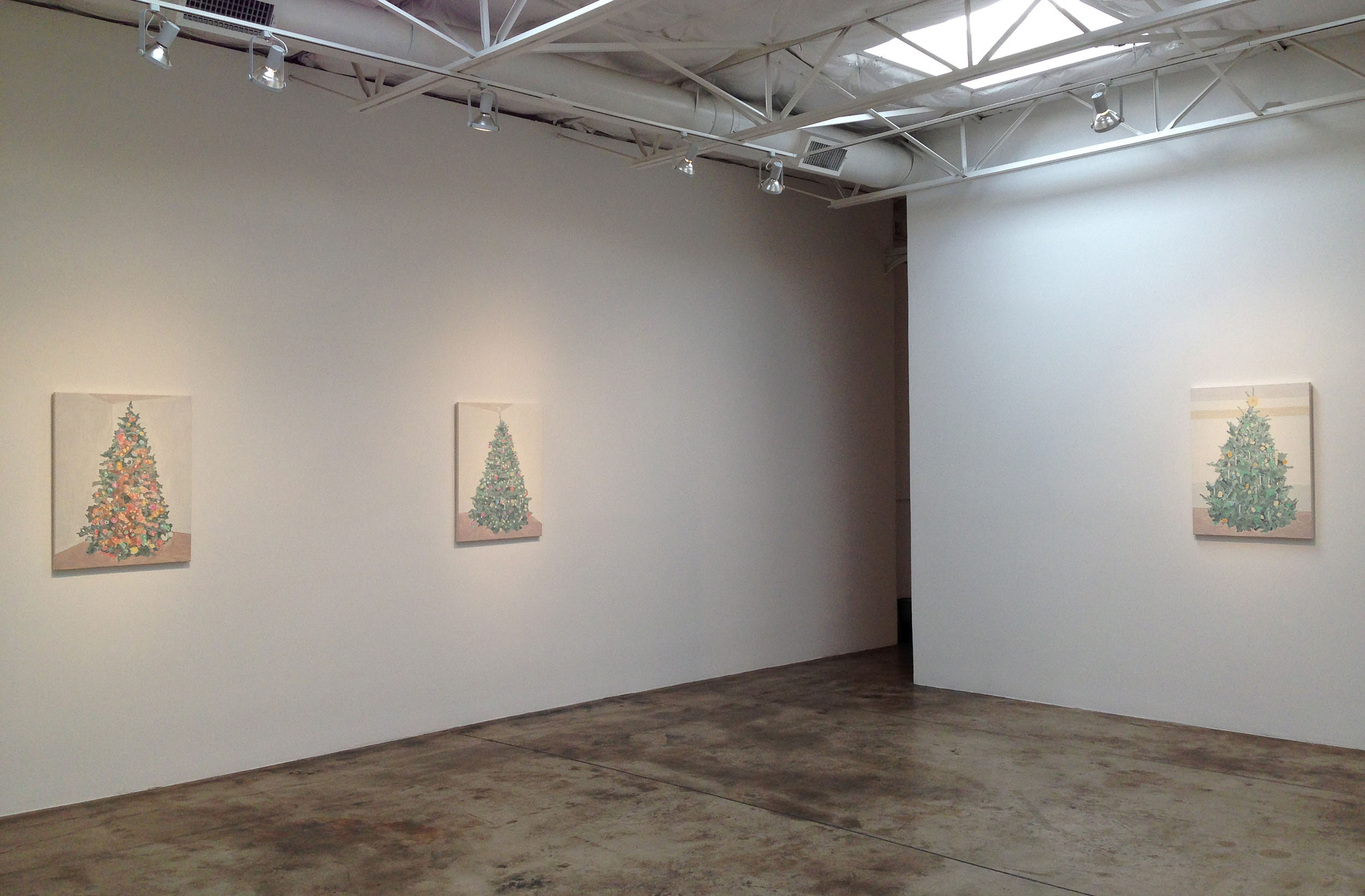  Xmas Trees //  Talley Dunn Gallery, Dallas, TX  // Nov 6 – Dec 19, 2015// 