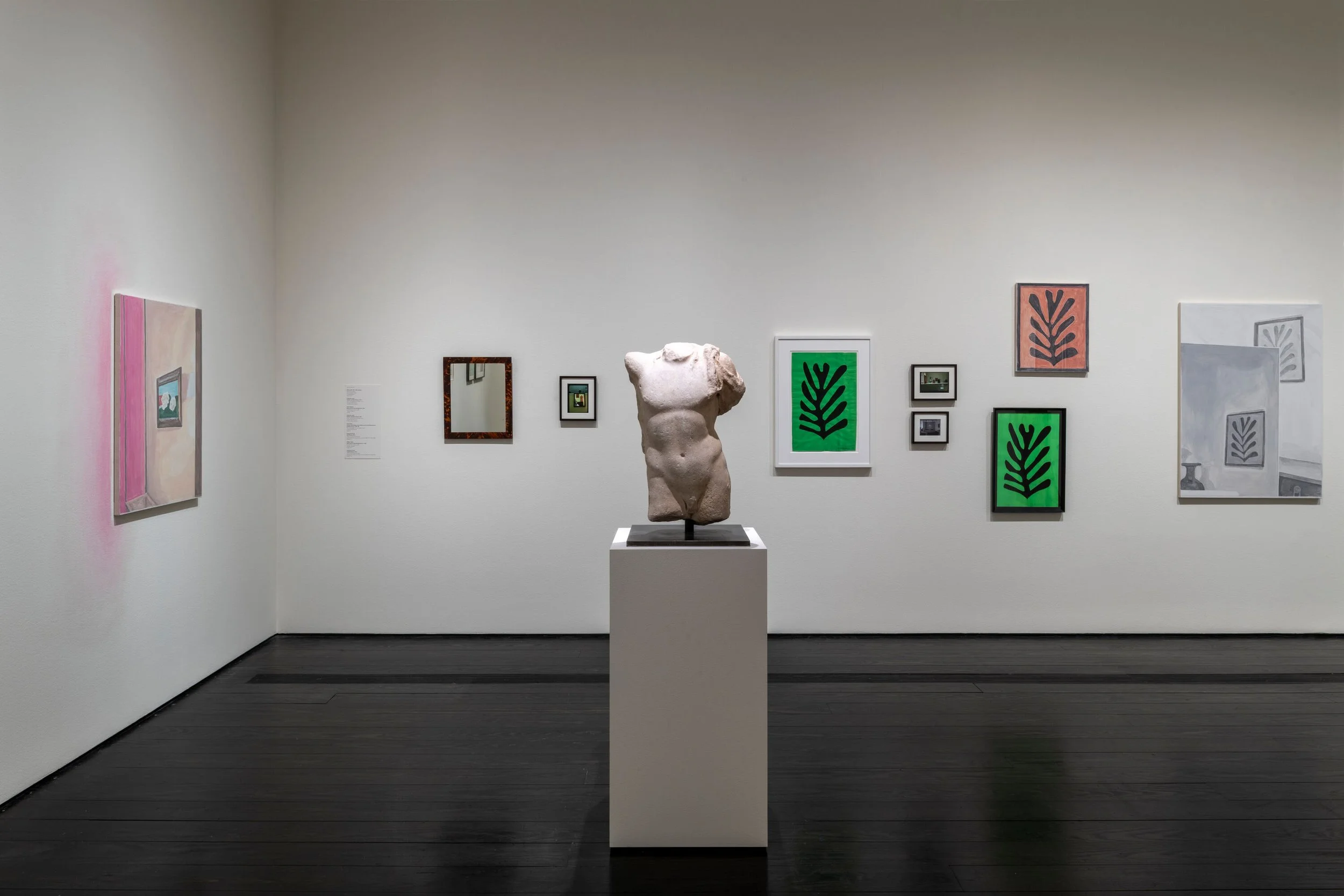 APPLICATION FOLDER START: Menil Installation view 1, 2025