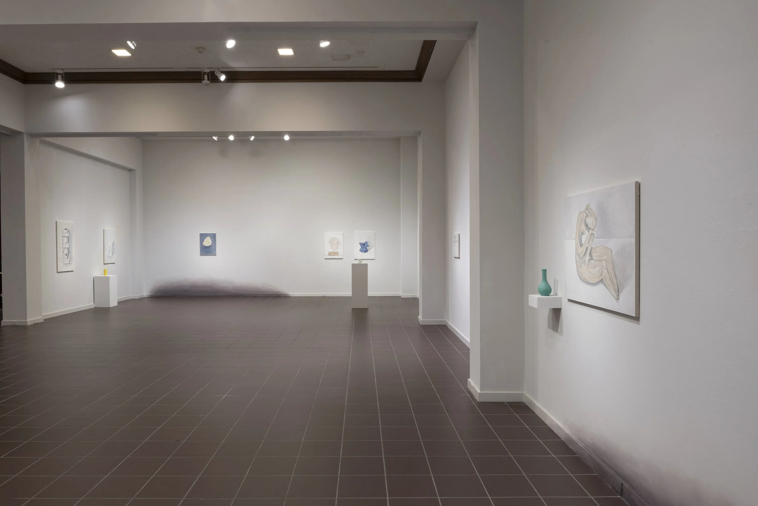Installation View 1 'Serious and Slightly Funny Things,' 2021