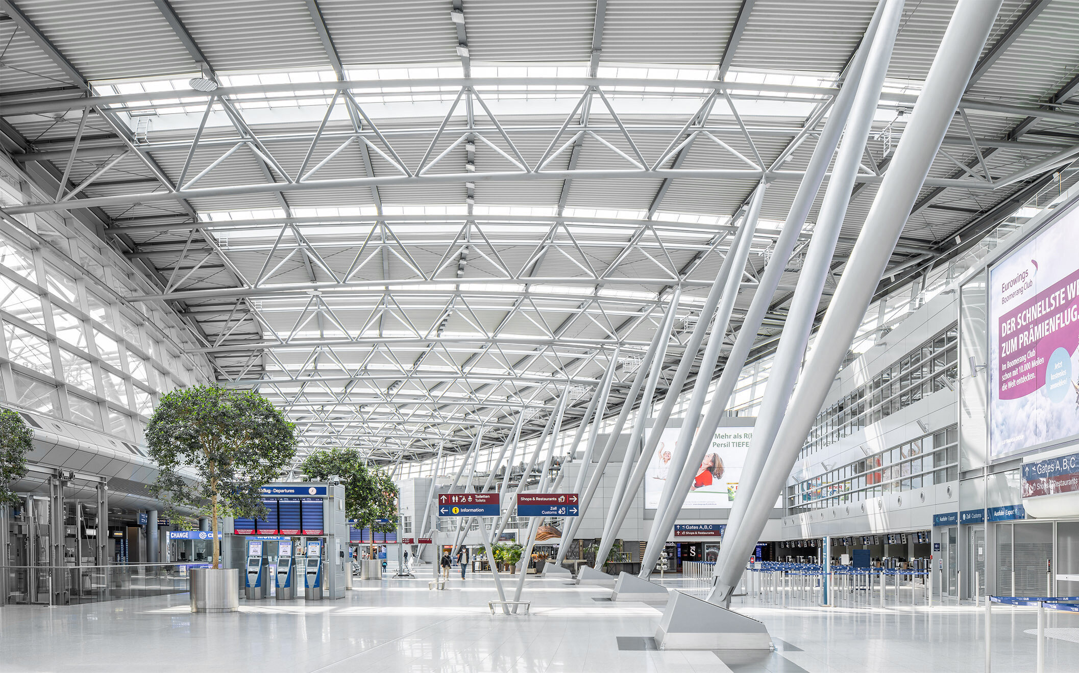 Architekturfotografie | Flughafen Düsseldorf 
