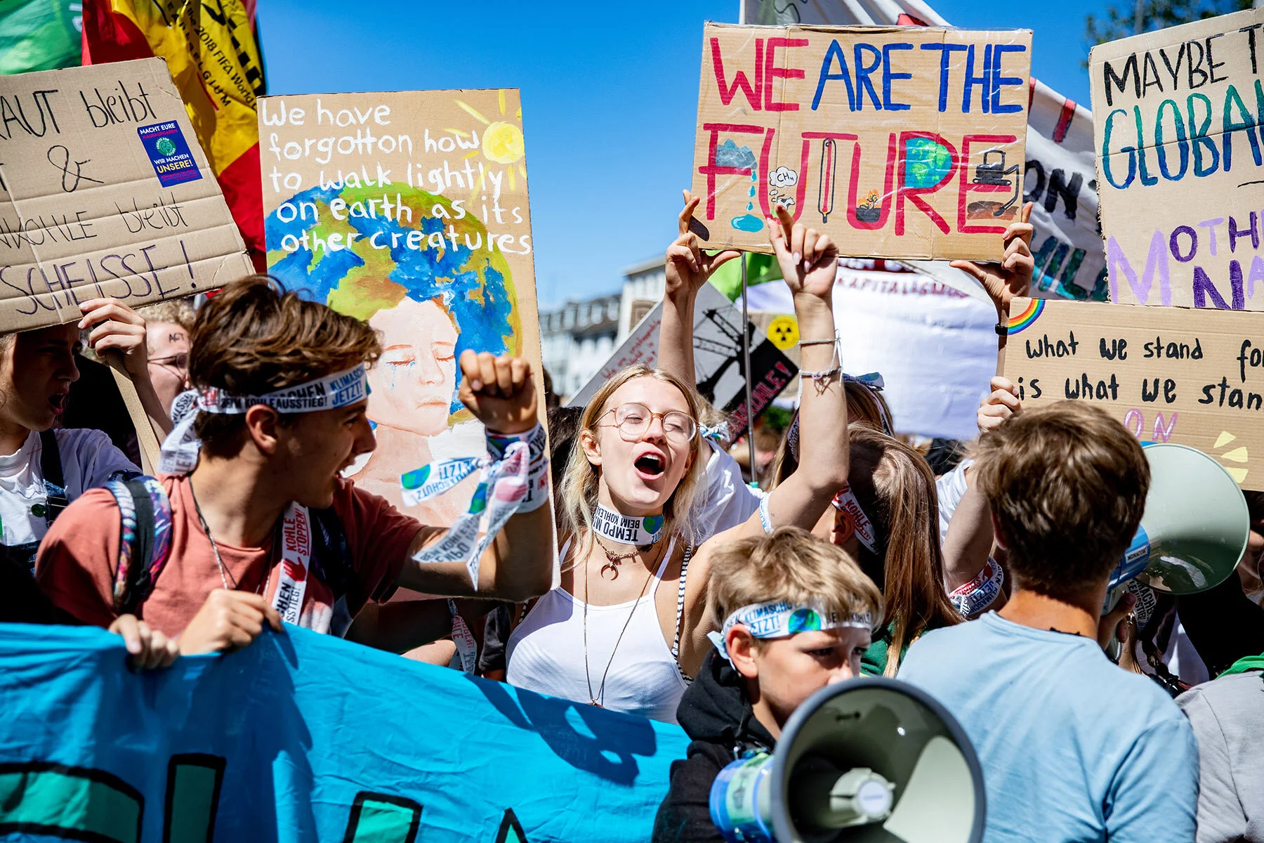 Bildjournalismus | Fridays for future | Siegerbild Rückblende