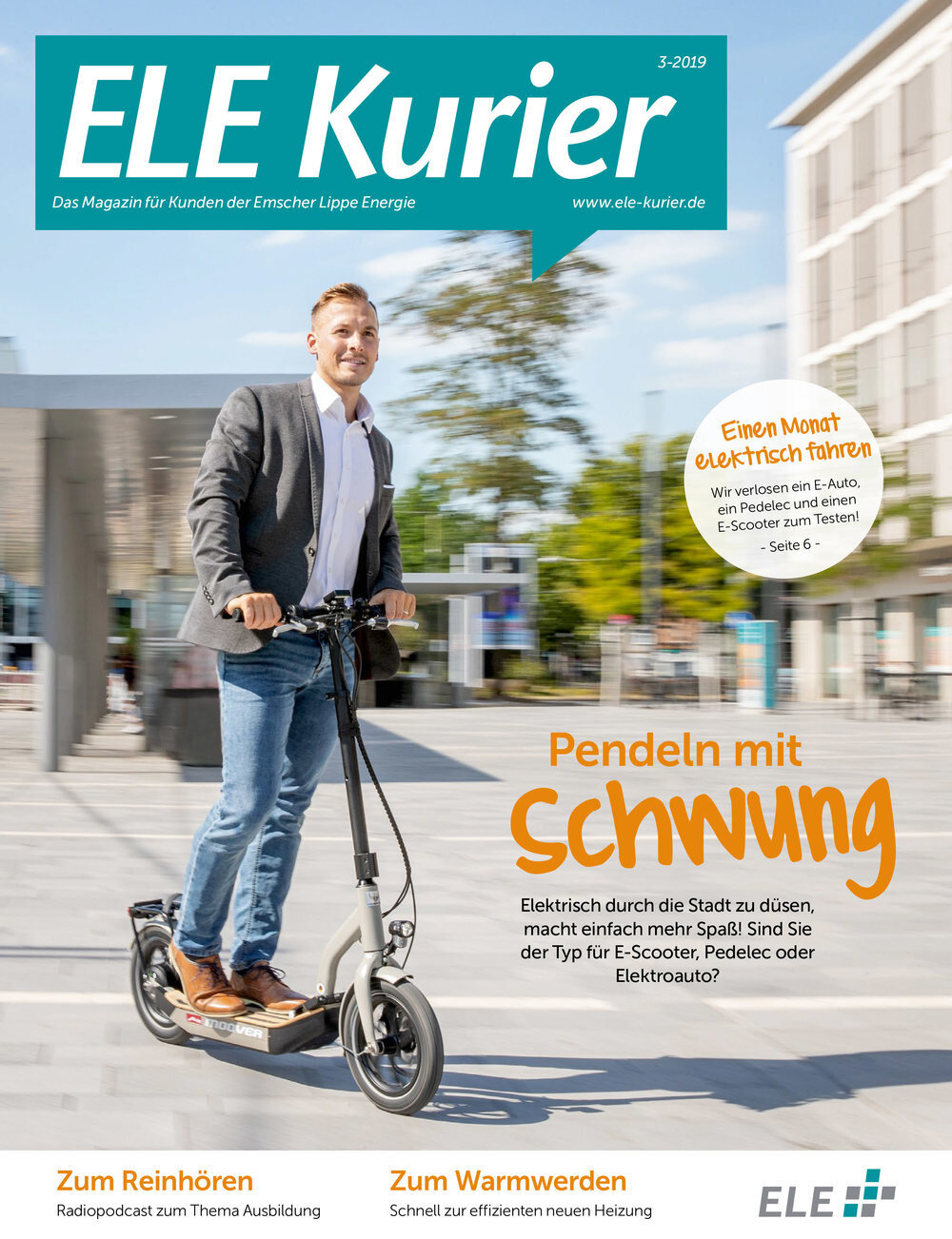 Corporatefotografie | Titelseite ELE Kurier II