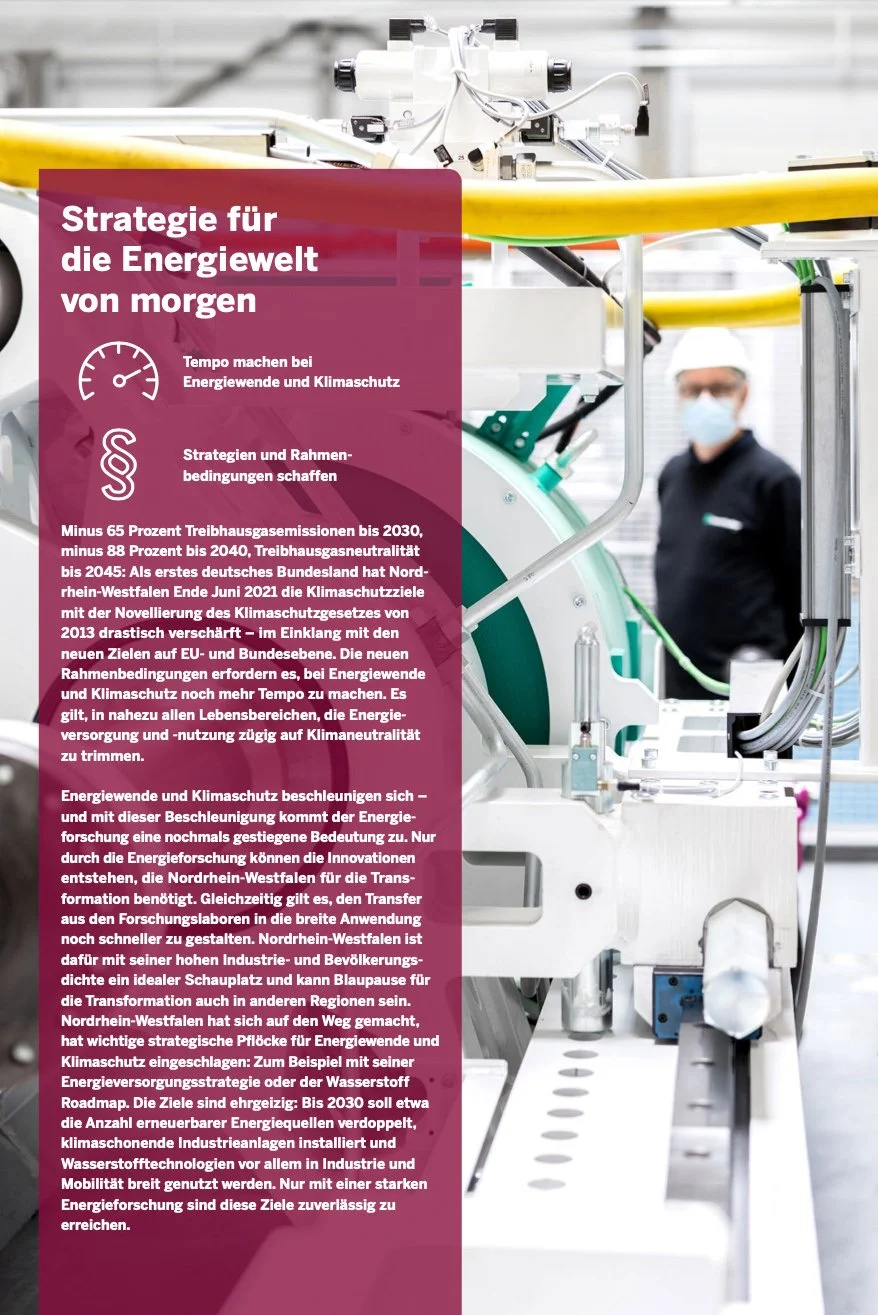 Corporatefotografie | Energieforschungsbericht 2021 Innenseite II