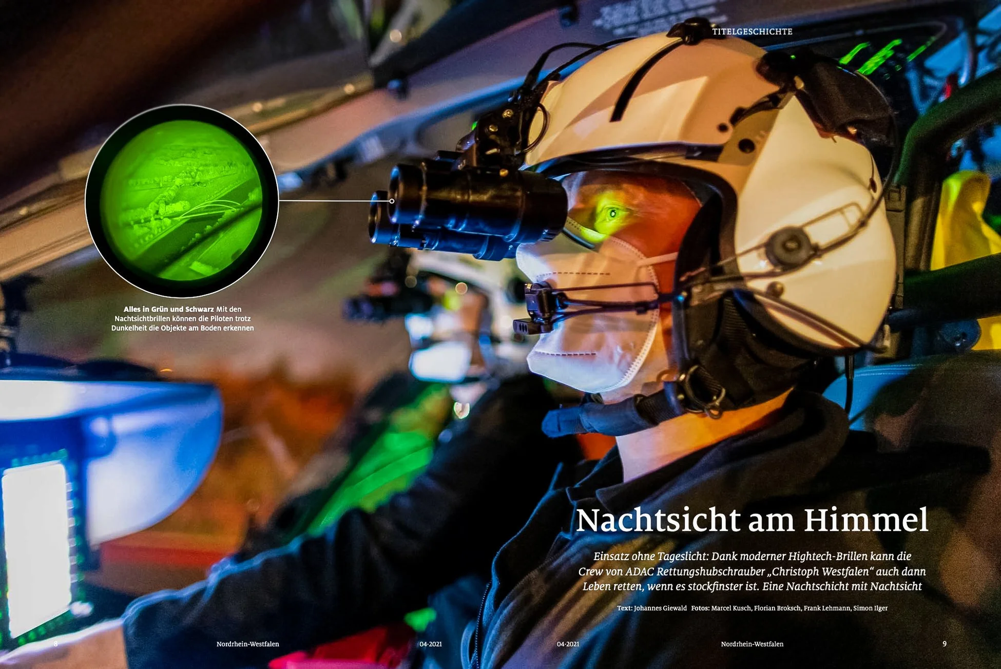 ADAC Motorwelt Nordrhein-Westfalen 2021 Innenseite
