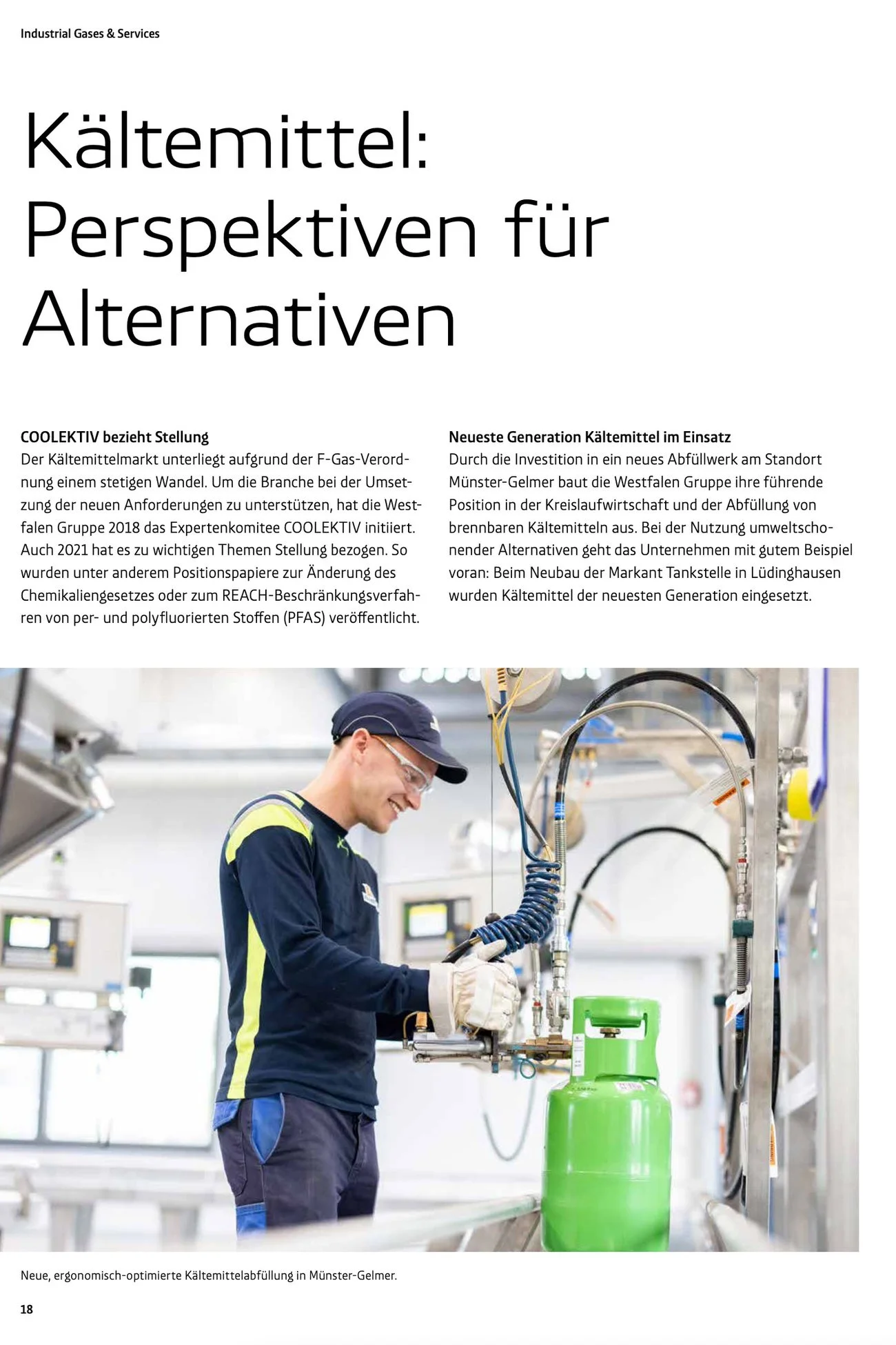 Corporatefotografie | Geschäftsbericht Westfalen AG 2021 - III