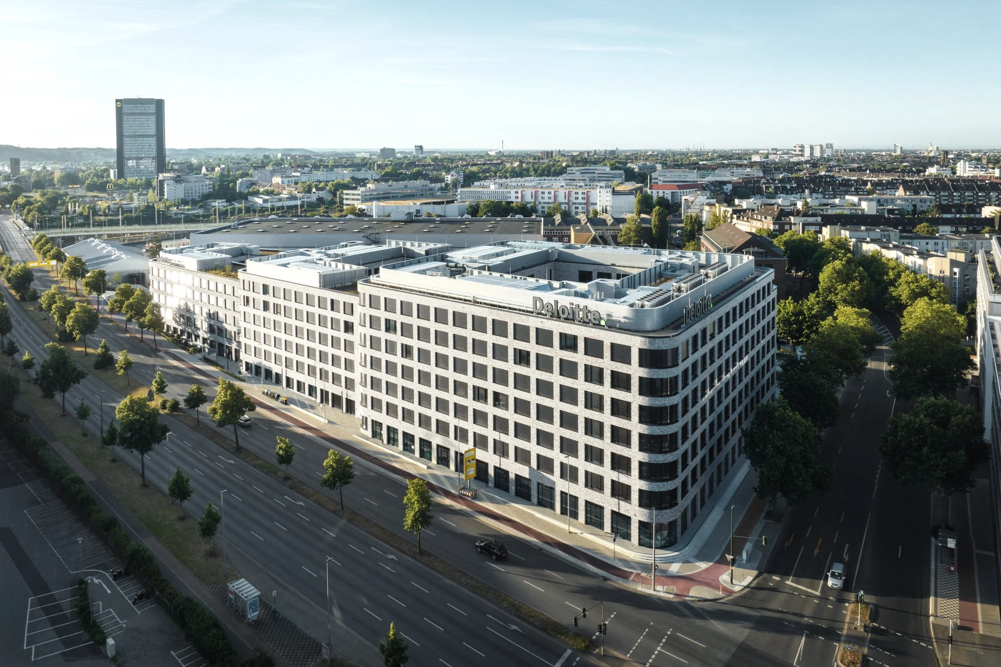 LuftbildmitDrohne-Heinrich Campus Duesseldorf