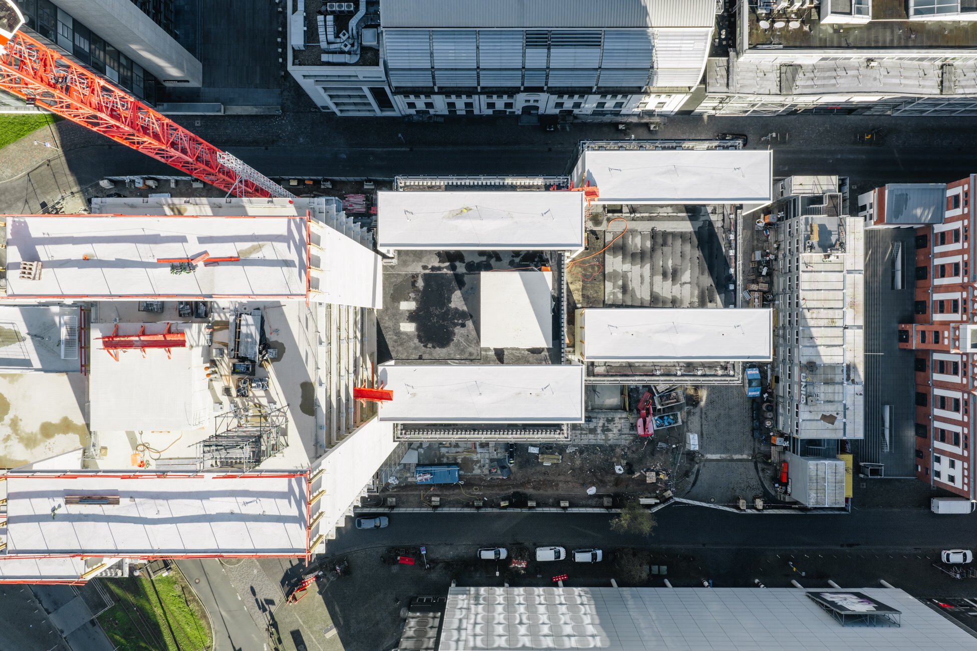 MarcelKusch-Drohnenaufnahmen-Baustelle-Uniq-Towers-duesseldorf