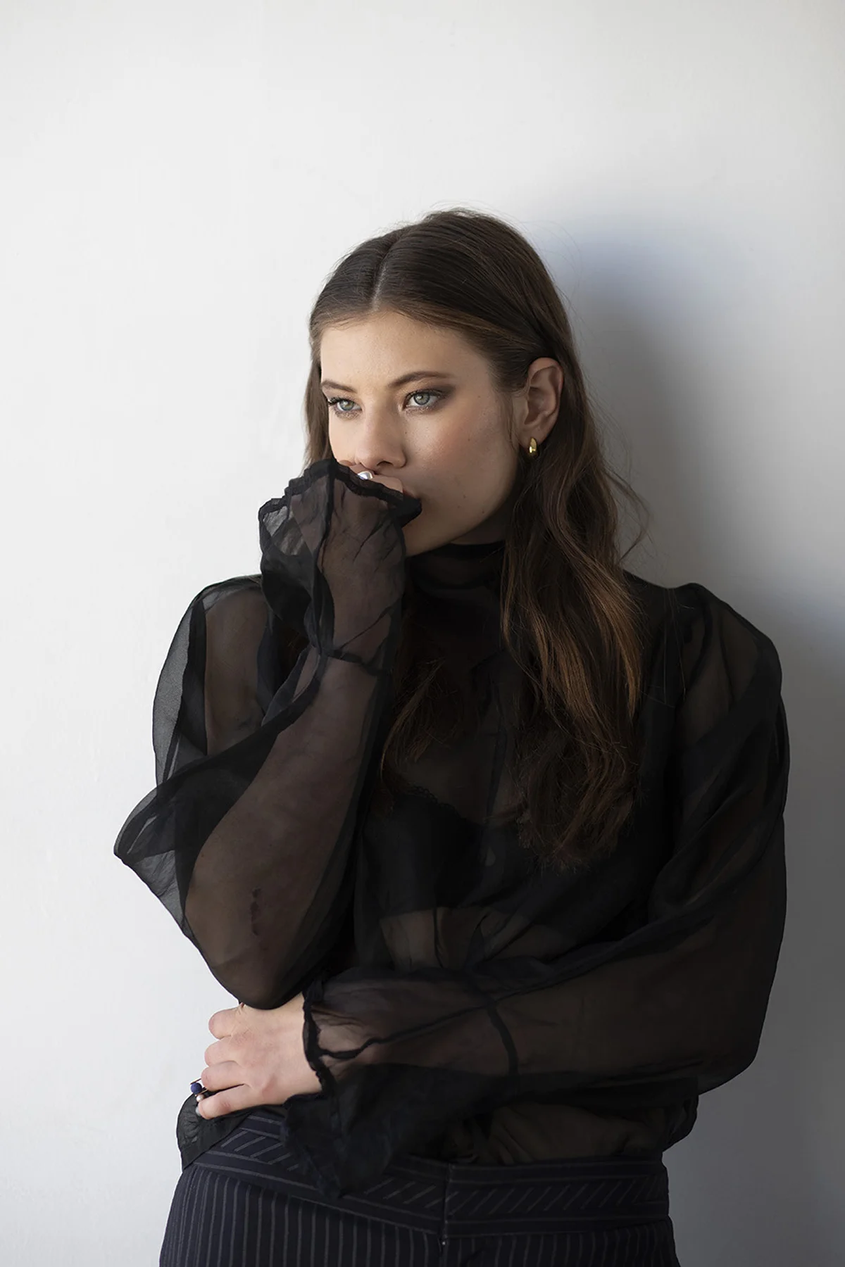 fun studio shoot with Lilla of Next Model Management by Michele LoBosco, Los Angeles Editorial Photographer