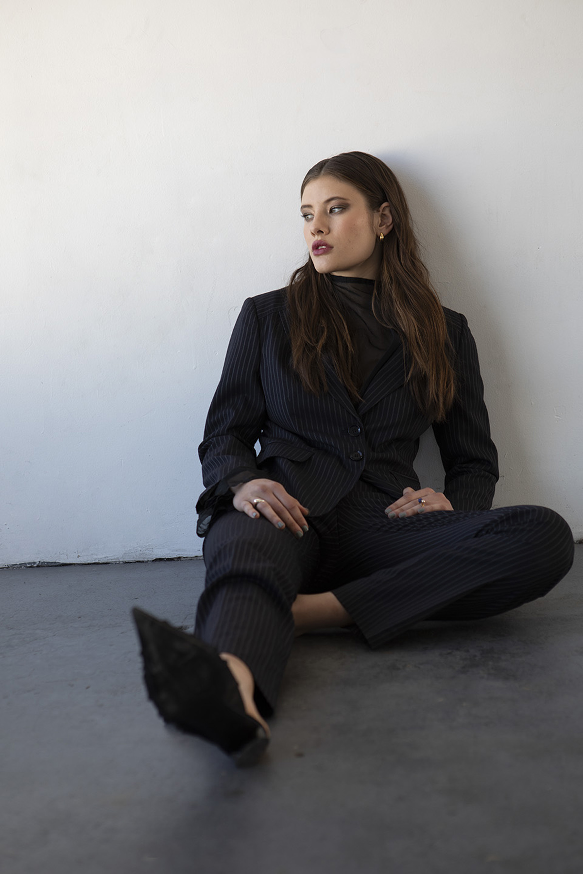 fun studio shoot with Lilla of Next Model Management by Michele LoBosco, Los Angeles Editorial Photographer