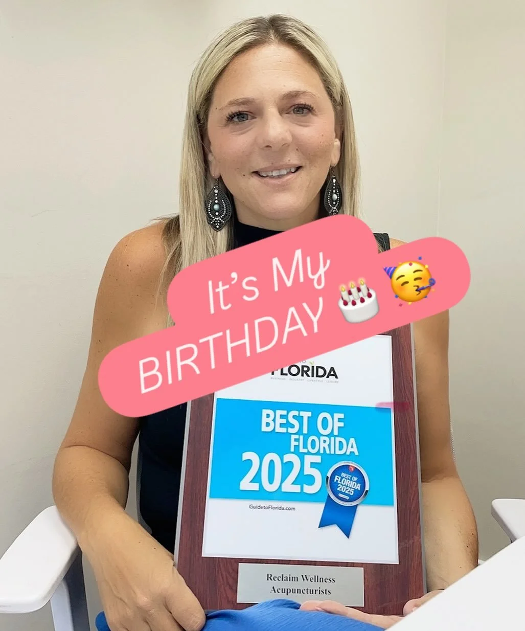 🎂 Happy Birthday to Lauren Reese, our Acupuncture Queen 👑

Today is all about you, &mdash; you&rsquo;re a radiant dose of compassionate care, and just the right amount of magic. You make Reclaim Wellness the incredibly special place it is. You&rsqu