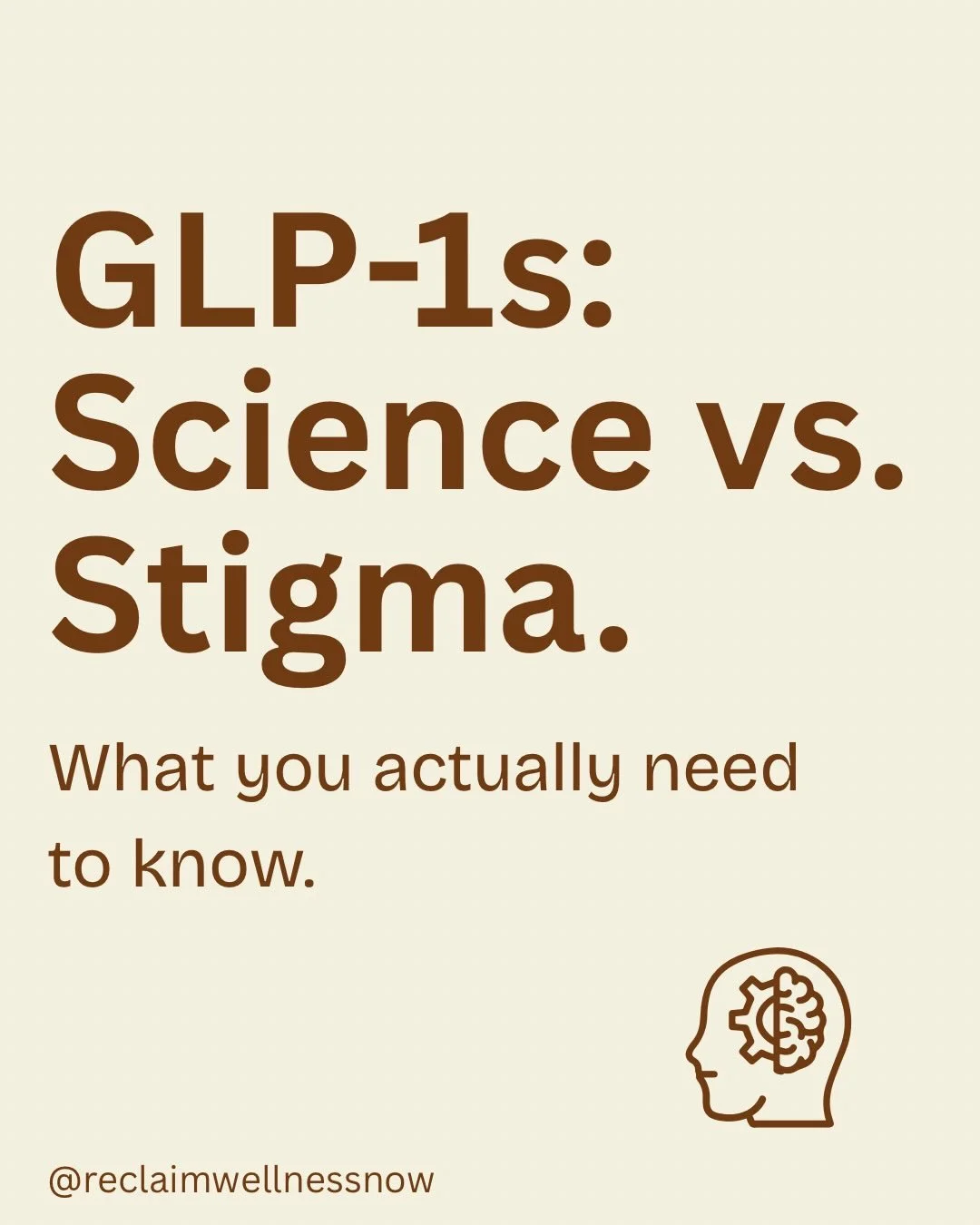 Cutting through the noise about GLP-1s. 🙉🚫

There is so much misinformation floating around regarding metabolic health right now. As we look at the science of weight loss, it&rsquo;s important to separate the &ldquo;hype&rdquo; from the actual clin