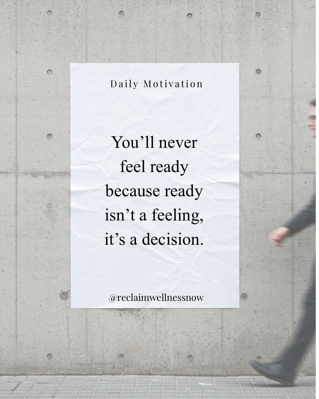 When you choose to begin, you invite momentum, learning, and growth to lead the way. 

Step by step, you prove to yourself that you don&rsquo;t need perfect timing, just the courage to start. 

Make the choice, then rise. ✨ 

#JustStart #DontWait #Gr