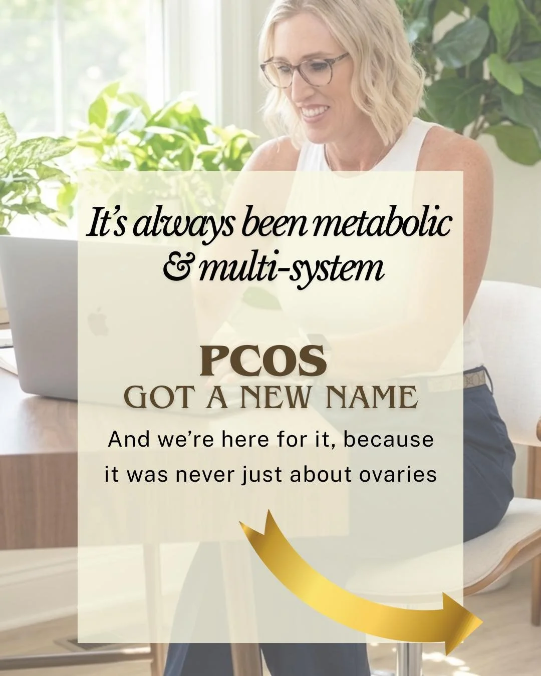 📣 Big news in women's health and honestly, it's been a long time coming.

The Lancet just officially renamed PCOS to PMOS, Polyendocrine Metabolic Ovarian Syndrome, following a global consensus involving over 14,000 patients and clinicians across 56