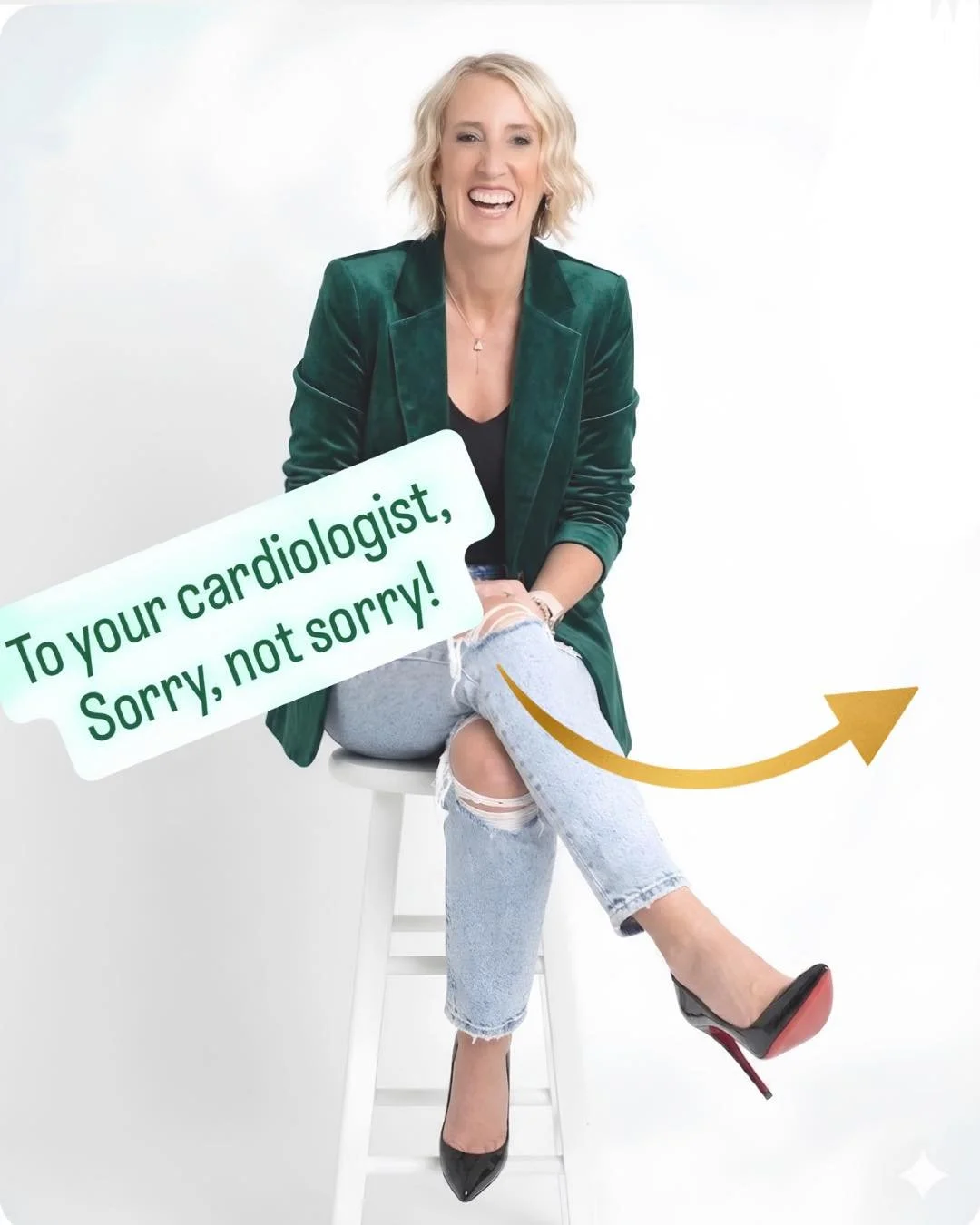 Sorry, not sorry! 🤫
Standard medicine loves to look at a single number on a basic lab sheet (looking at you, isolated LDL), flag it in red, and hand you a standard prescription. 

But if you are a woman navigating perimenopause or menopause, your bo