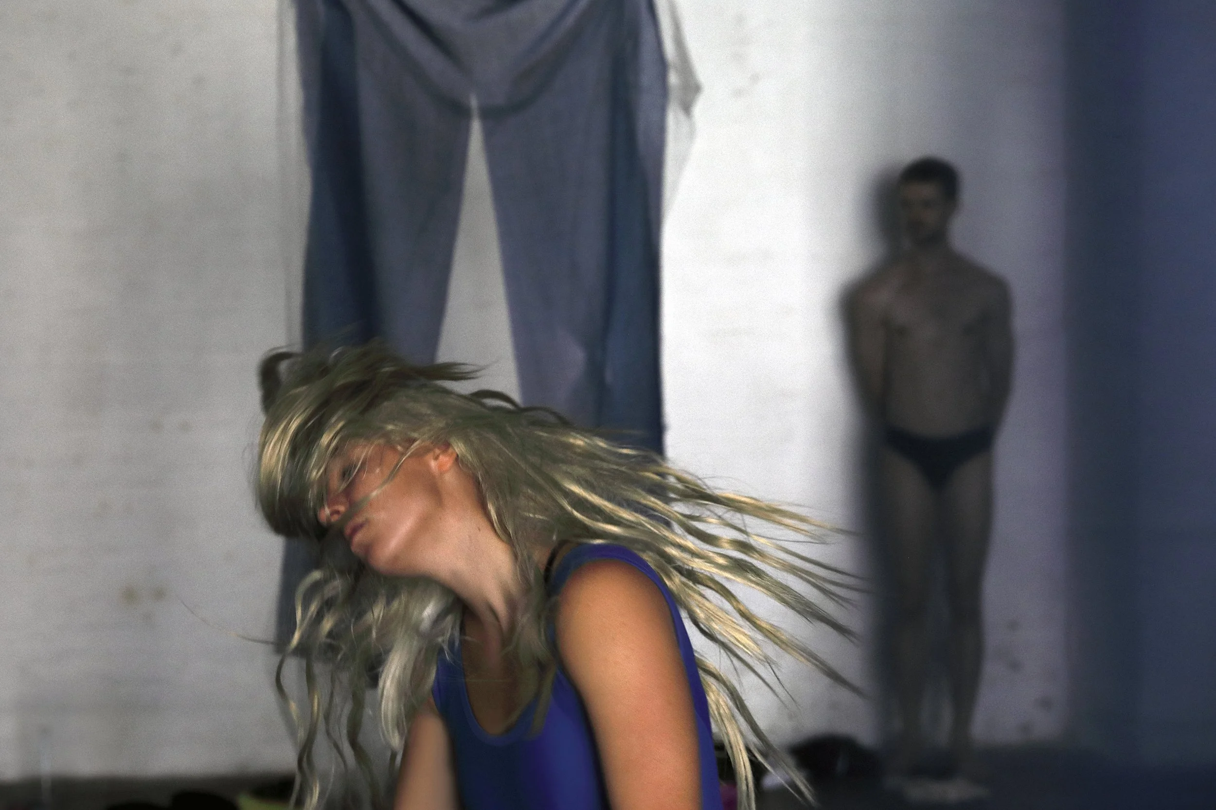  Lorelei  Installation by Gustavo Gomes  September 3rd - 5th 2021  Curated by Yvonne Scheja  At PiK - Projektraum im Kunstwerk, Cologne     