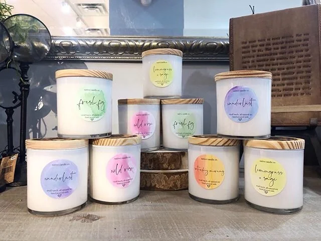 New @nativecandle scents that are just heavenly 😍