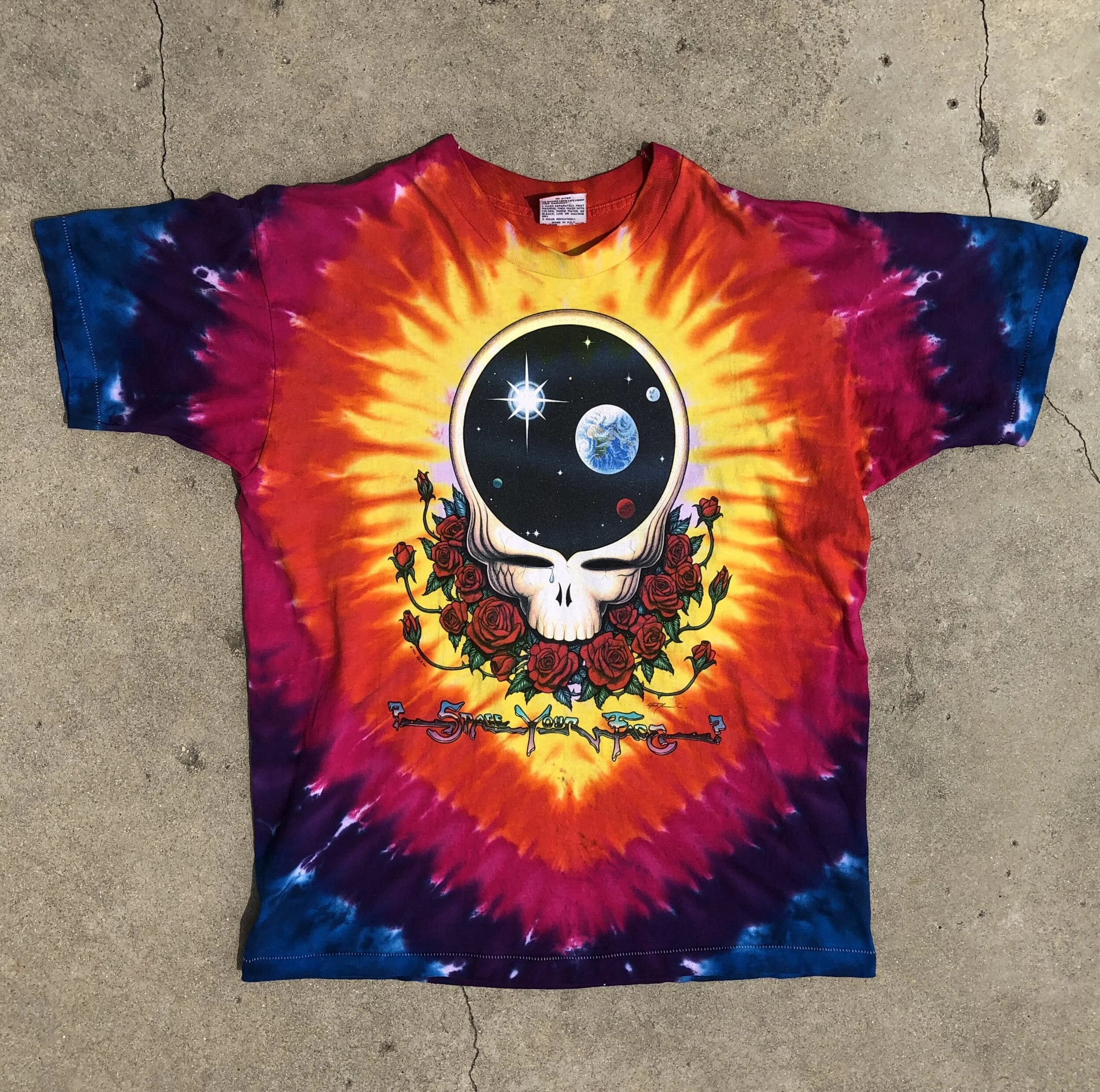Vintage Grateful Dead "Space Your Face" Shirt 