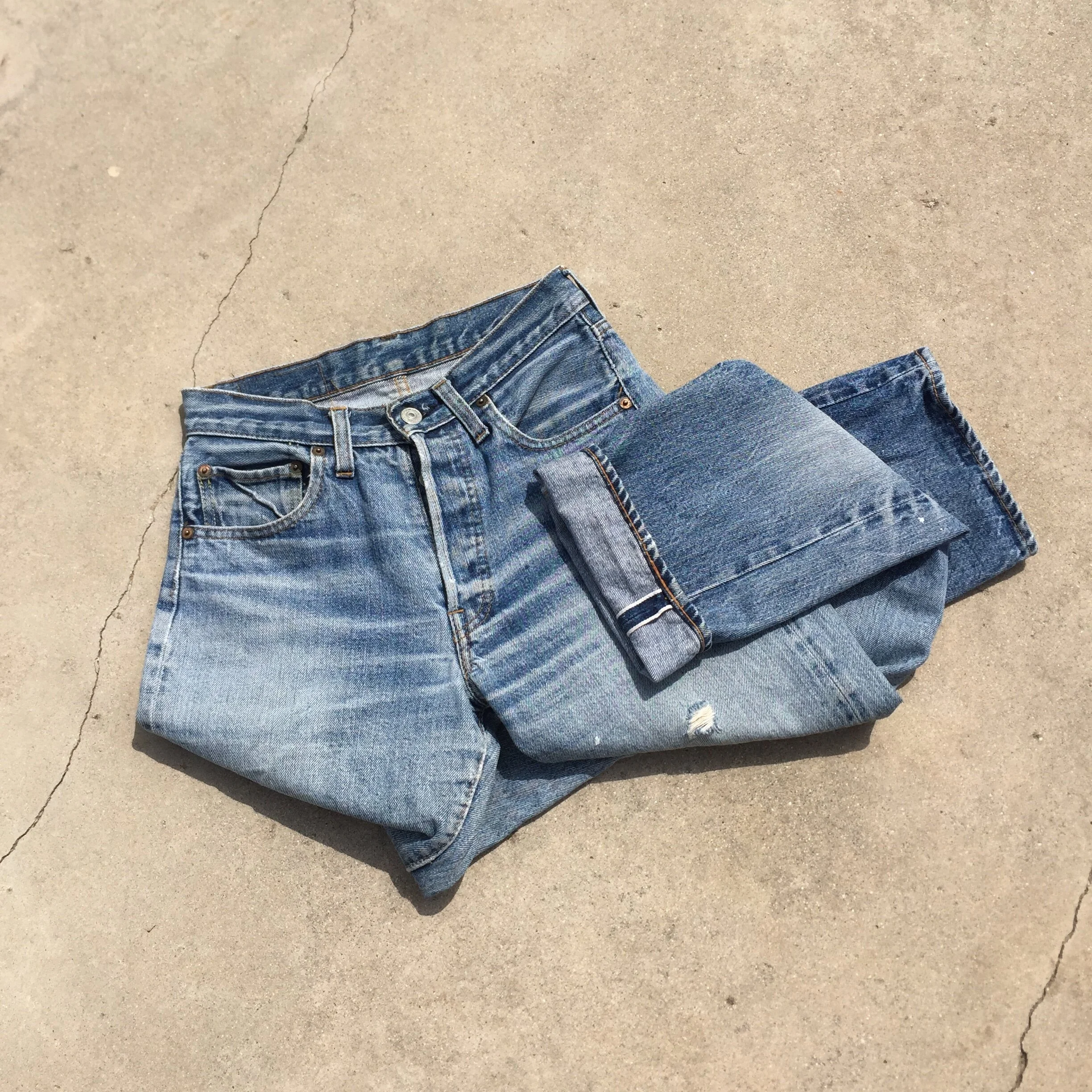 Vintage Selvedge Levi's 501s