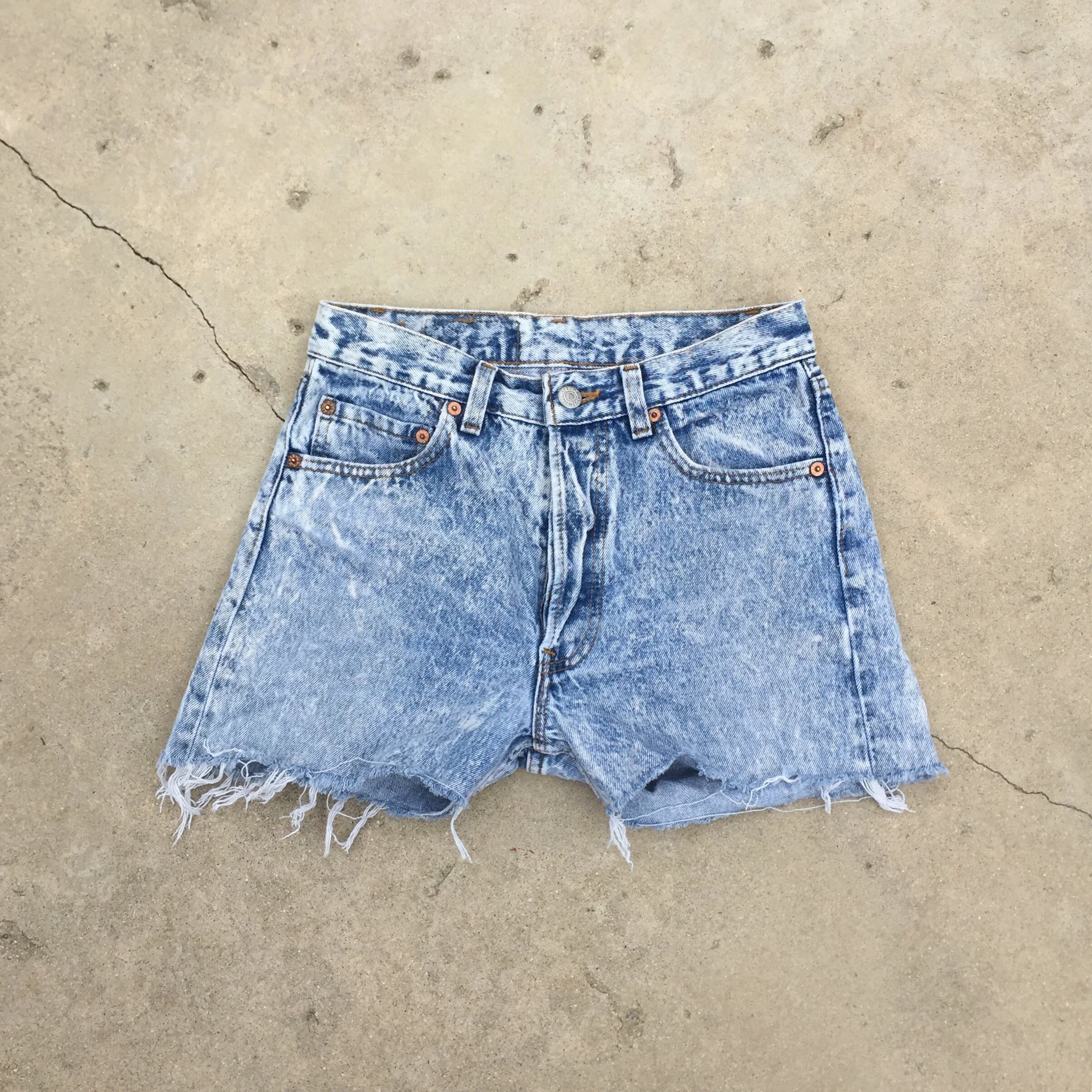 Vintage Levi's Acid Wash Cut-Offs