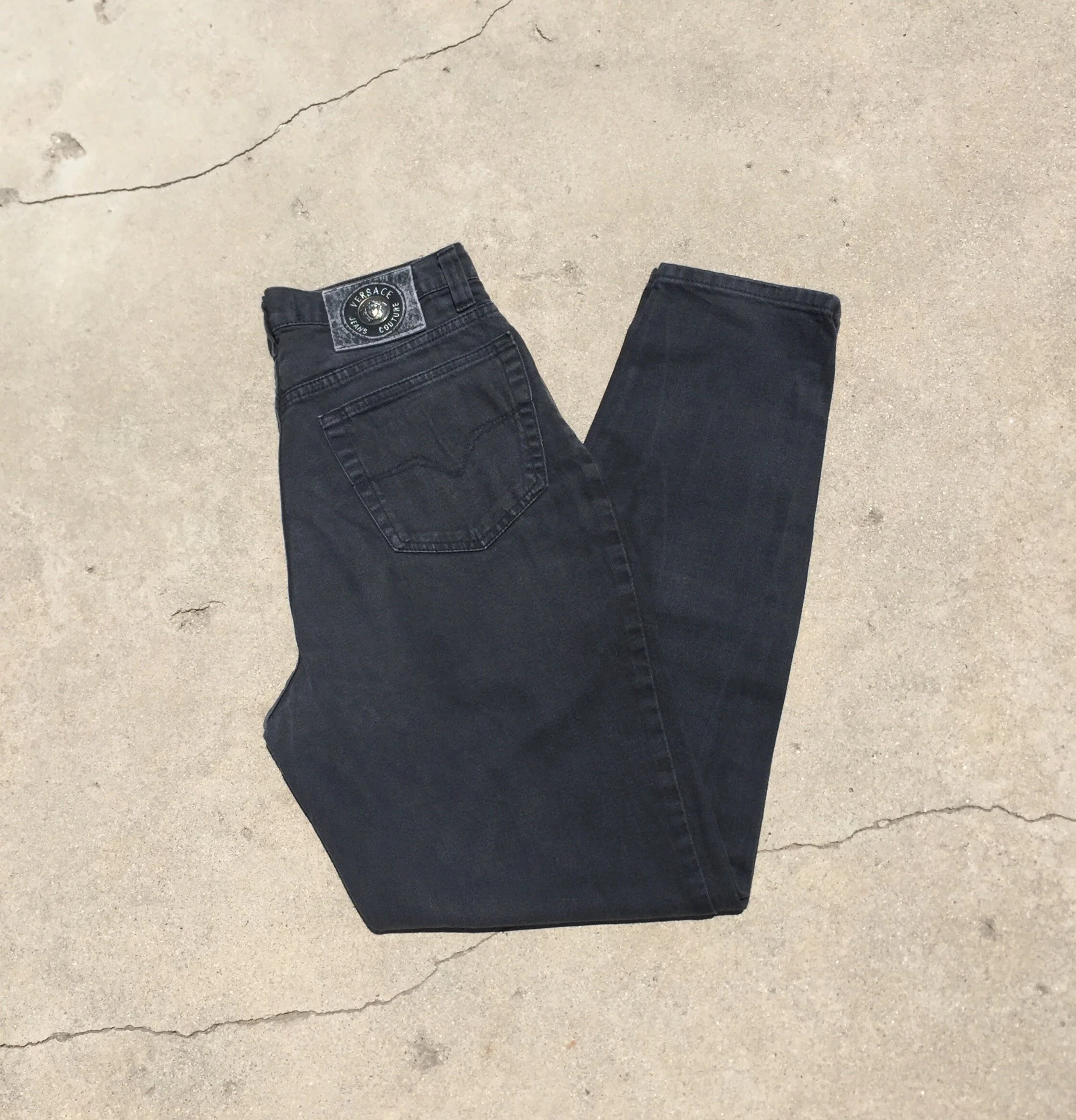 Vintage Versace Black Pants